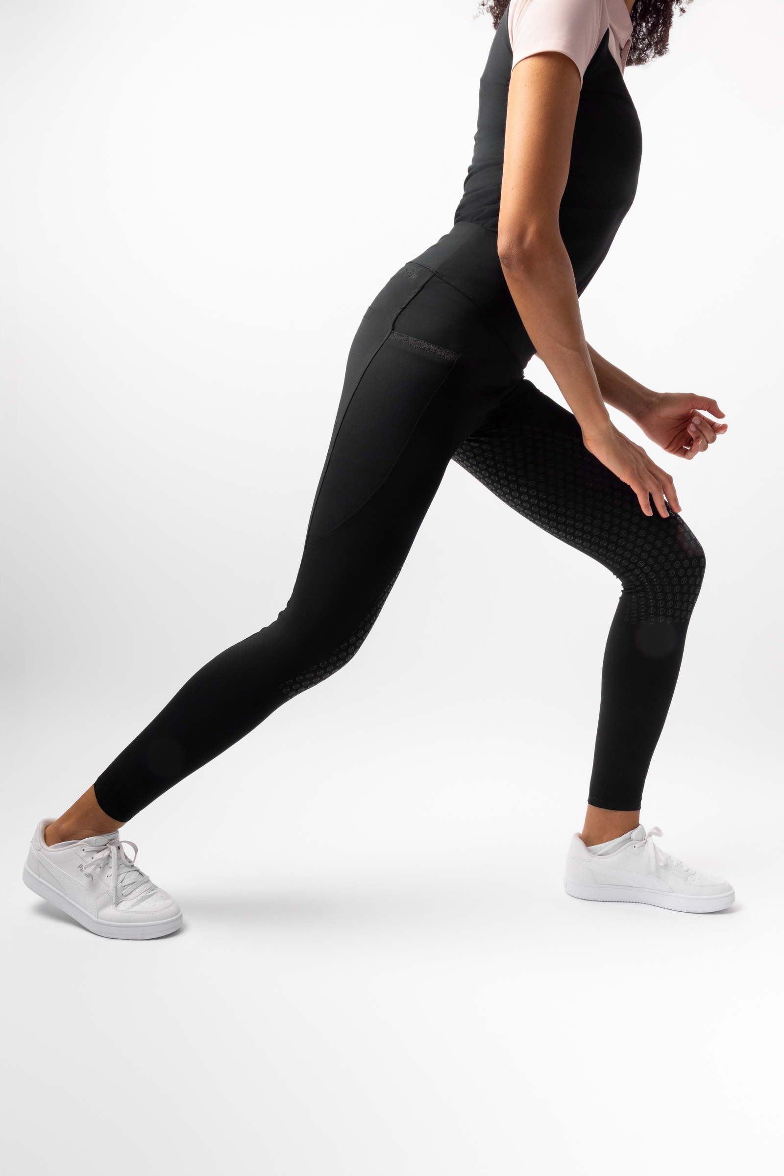 B Vertigo Evelina helforsterkede ridetights for dame  