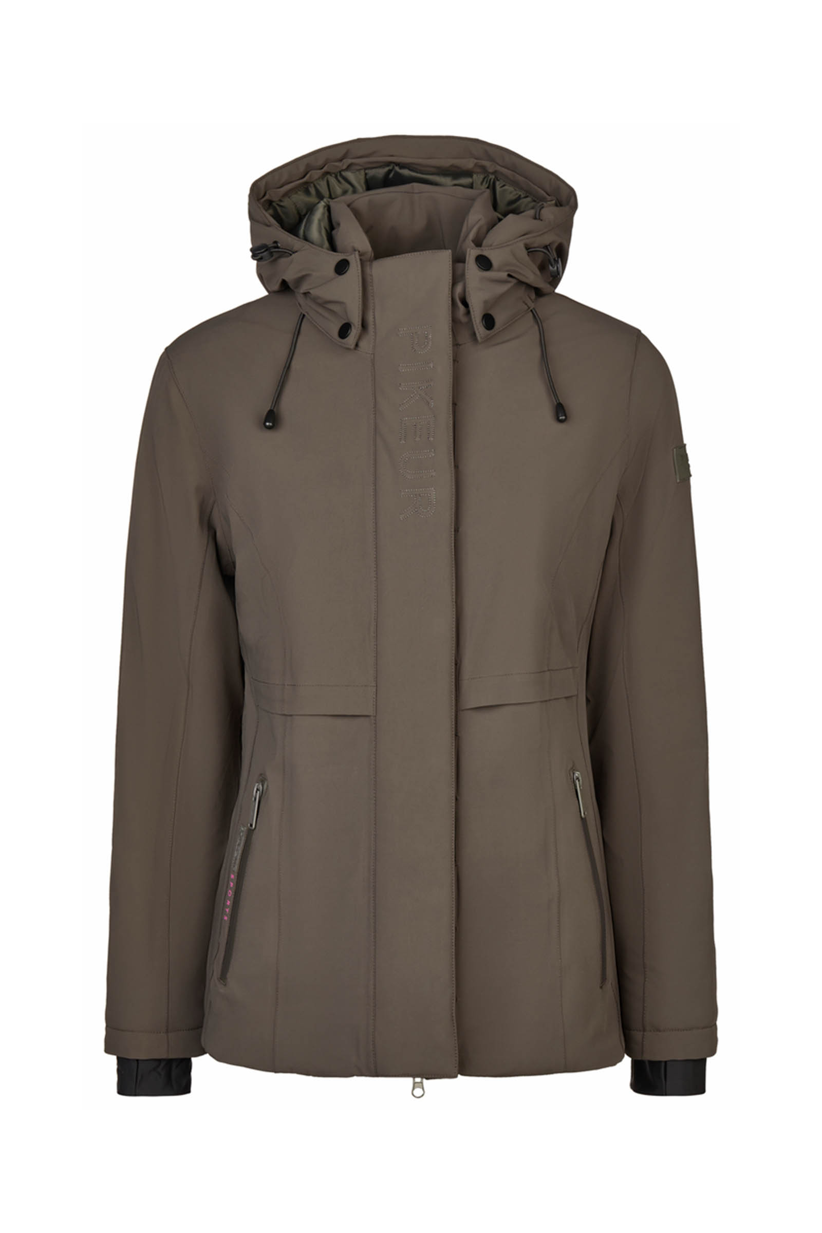 Deep Khaki Pikeur Sports Dame Vanntett Jakke