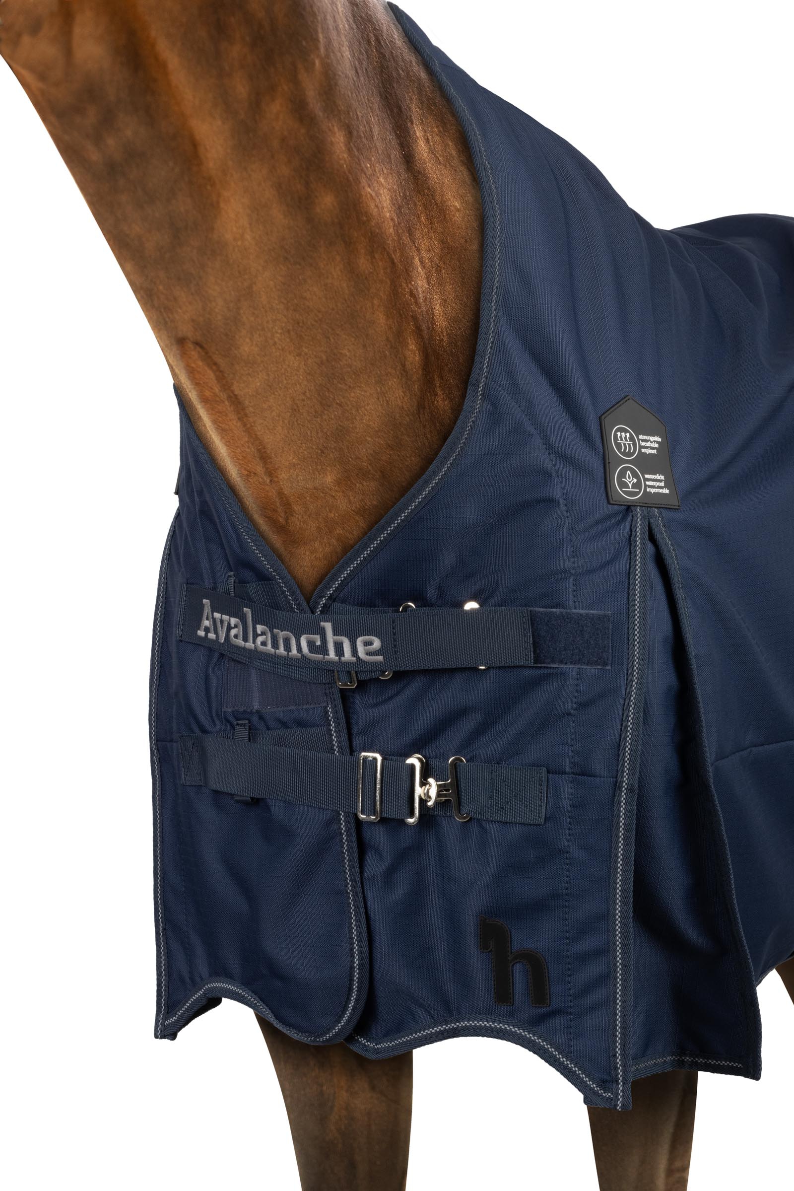 Horze Avalanche regndekken med fleece