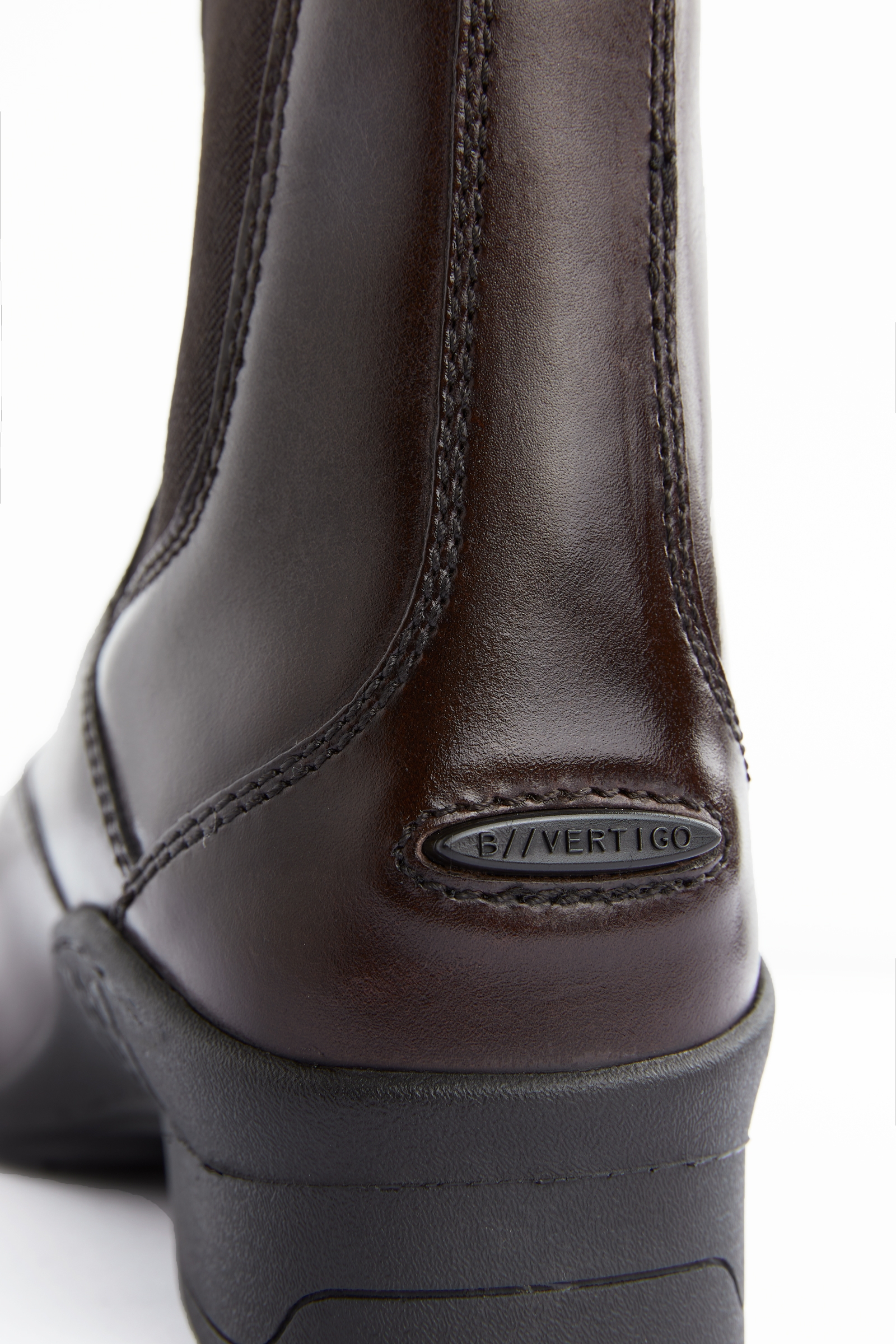 B Vertigo Saturn jodhpursko i l&aelig;r med frontglidel&aring;s, dame