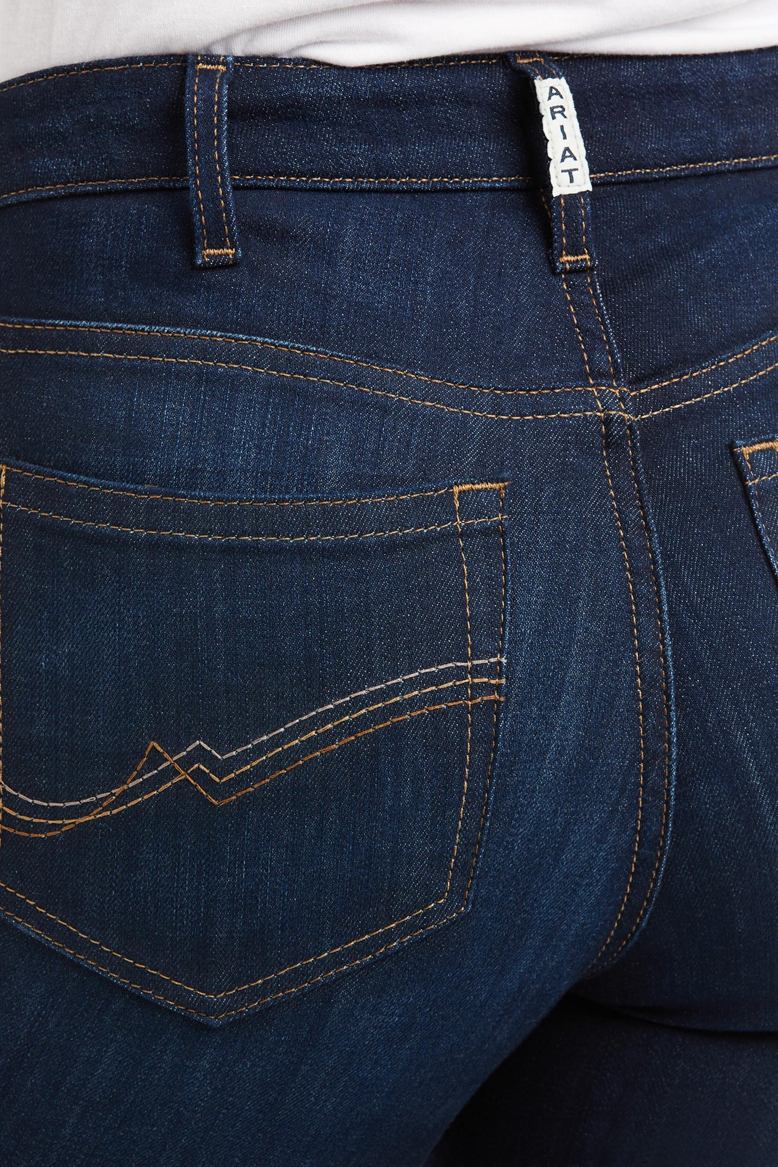 Ariat Real High Rise Ballary Boots Cut Dame jeans