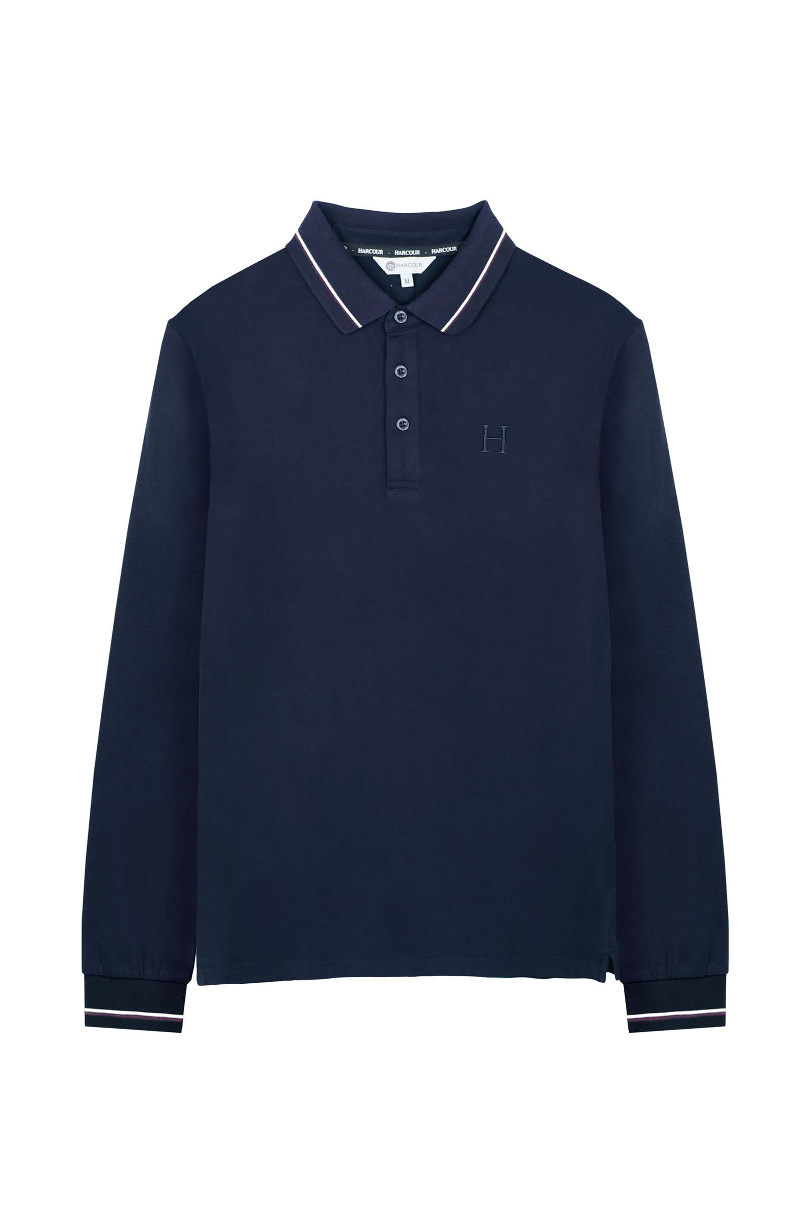 Harcour Pablo Langermet polo for menn