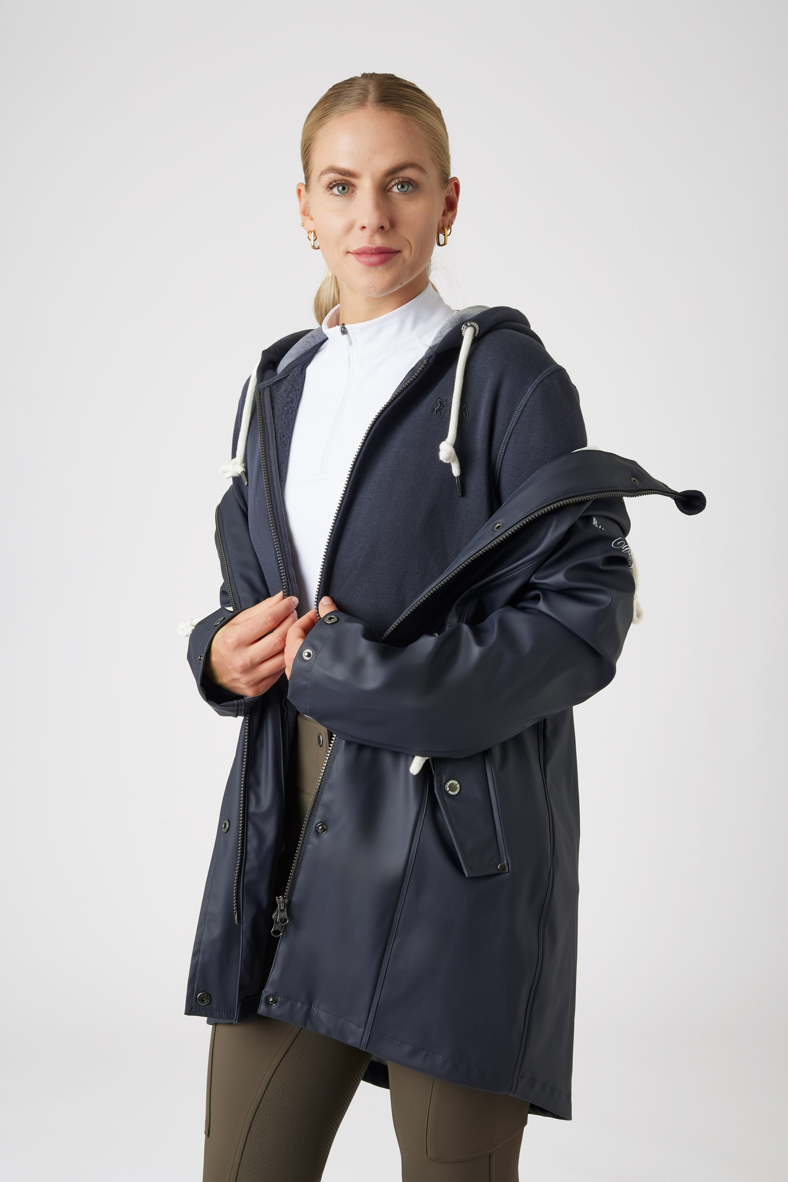 B Vertigo Emma PU regnjakke, dame