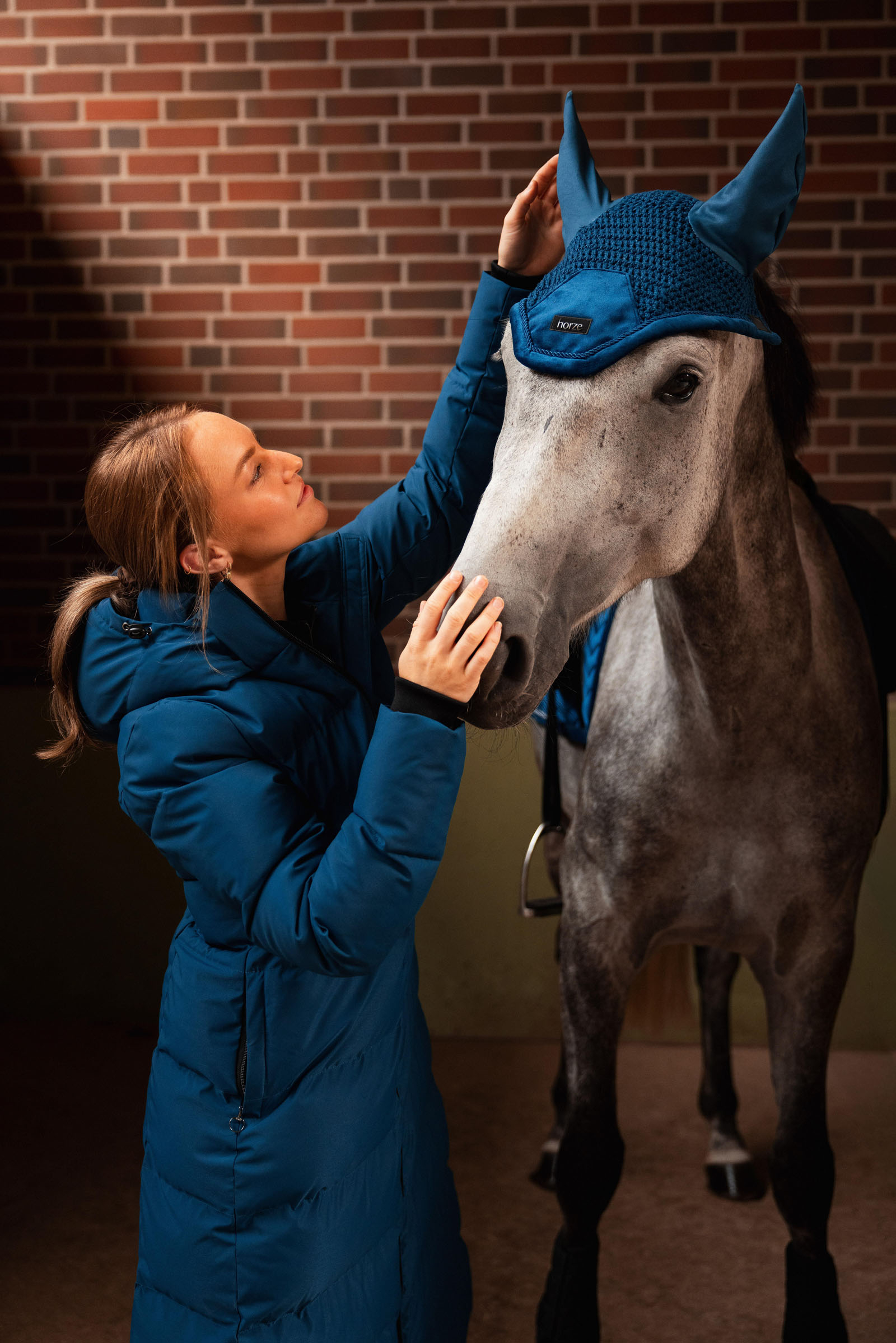 Horze Delémont ørehette