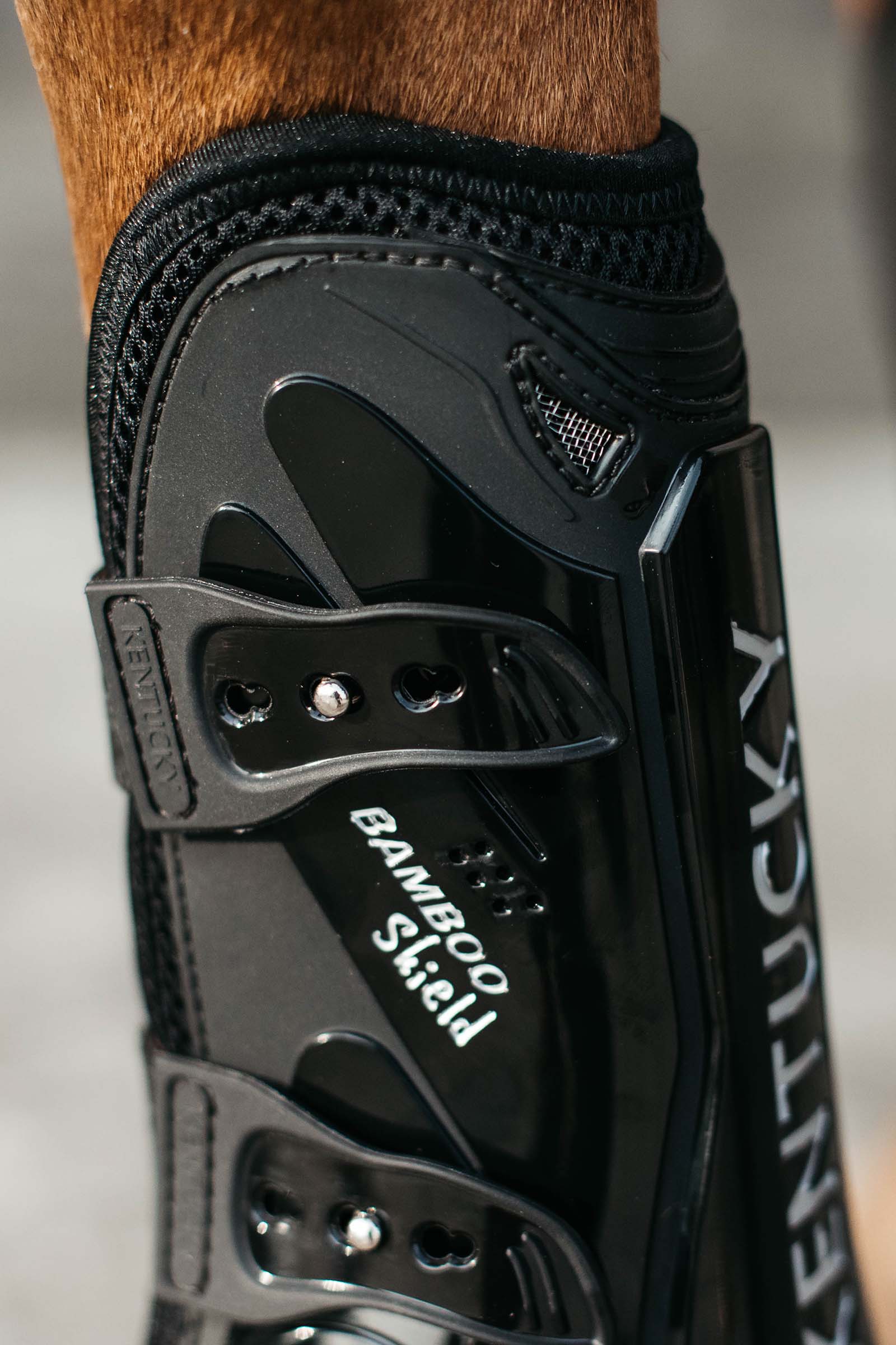 Kentucky Horsewear Bamboo elastiske frambeinsbelegg