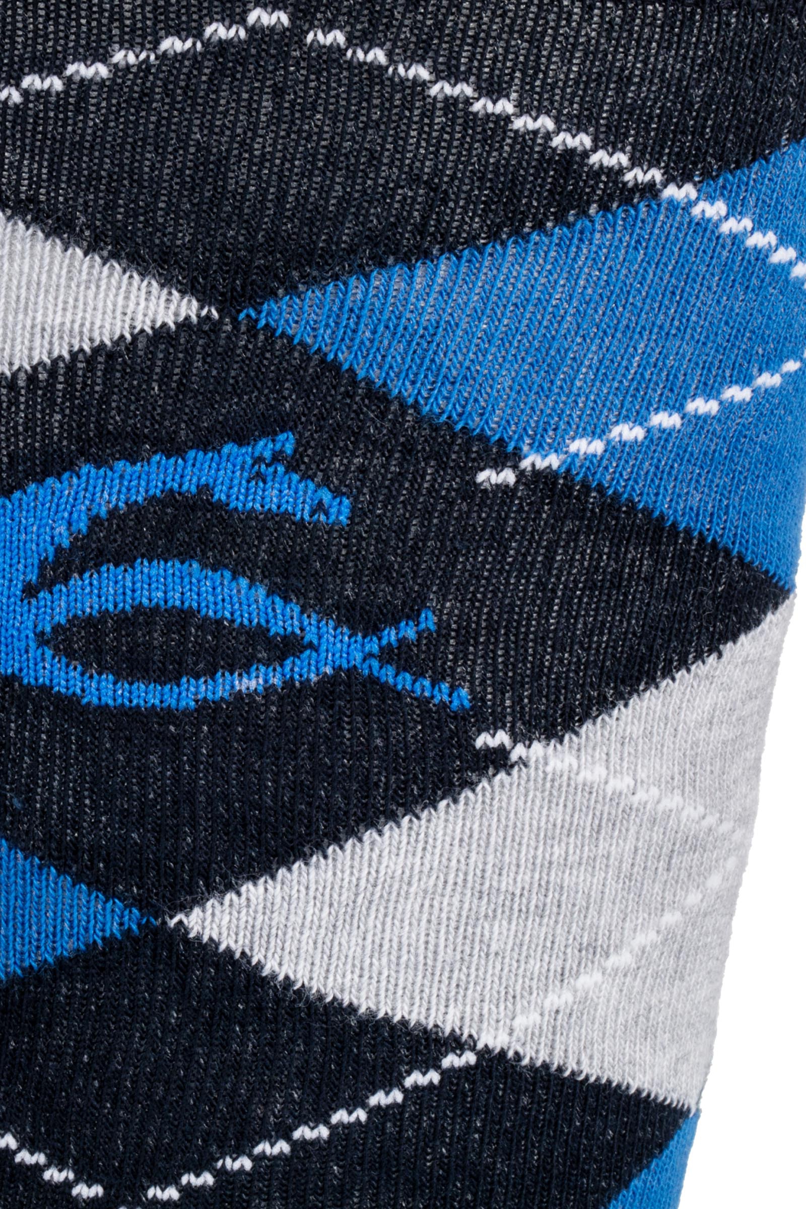 Acavallo Bomullssokker med diamantm&oslash;nster