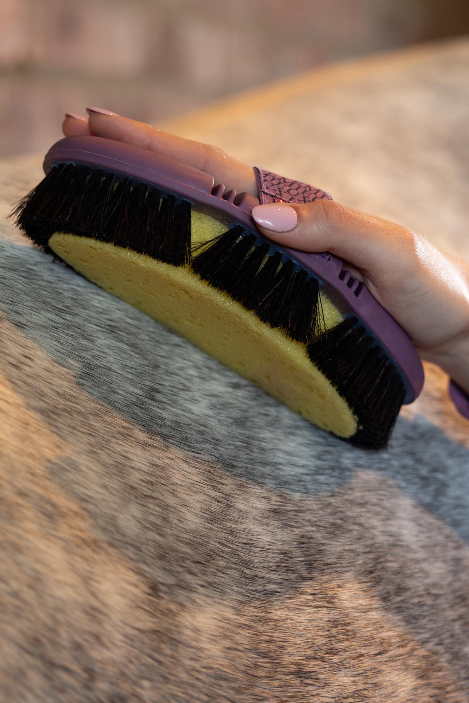 LeMieux Flexi Sponge b&oslash;rste