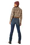 Ariat Rebar HR Riveter Straight Dame jeans med rett ben