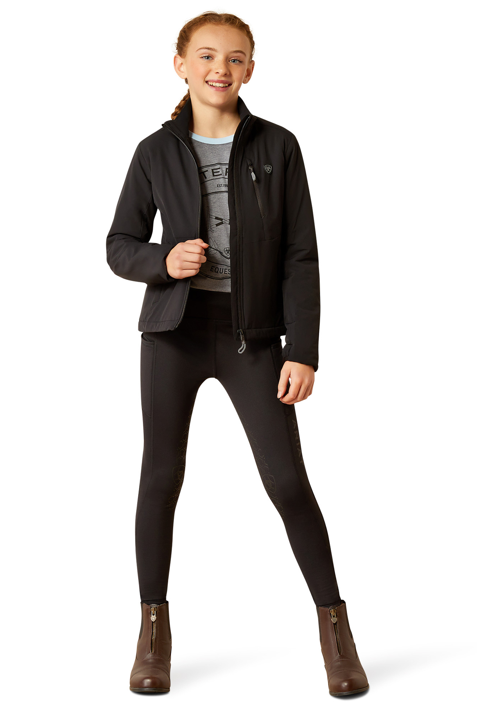 Ariat Rion StretchShell Barne Vattert Jakke