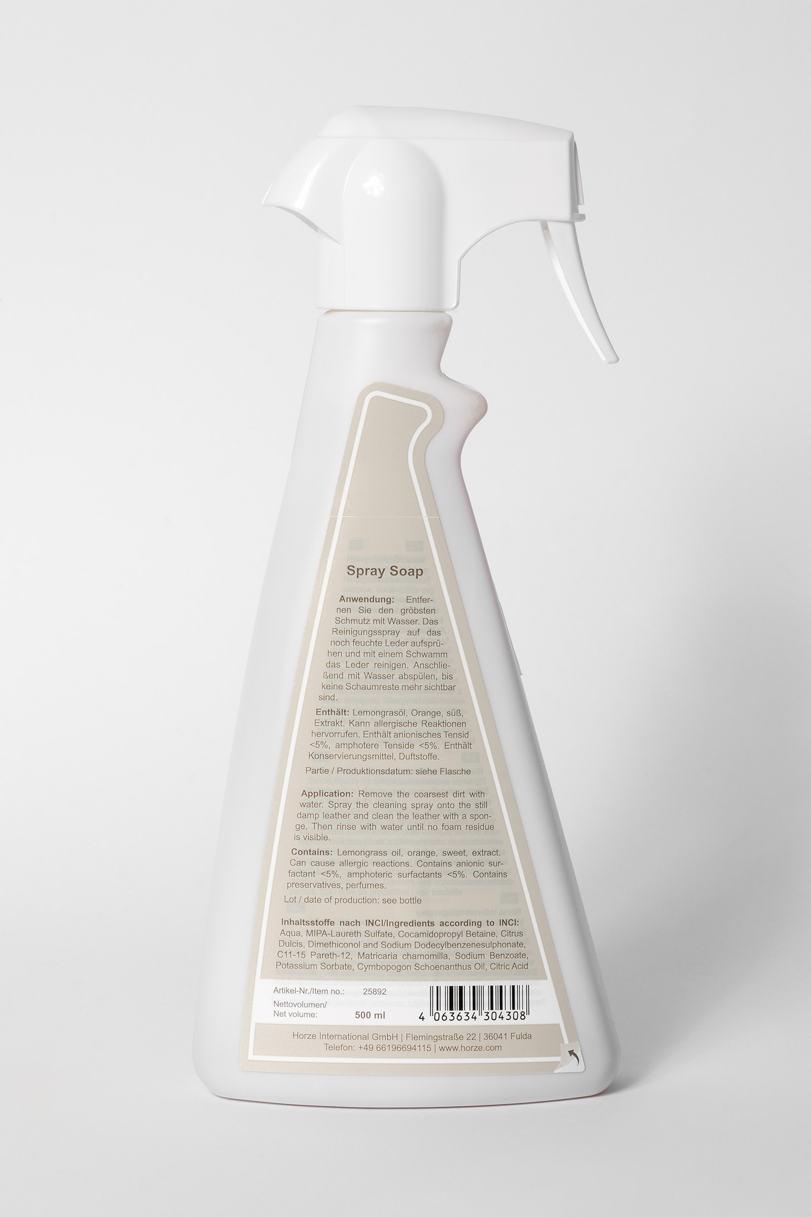 Horze Leather Clean Spray, 500ml