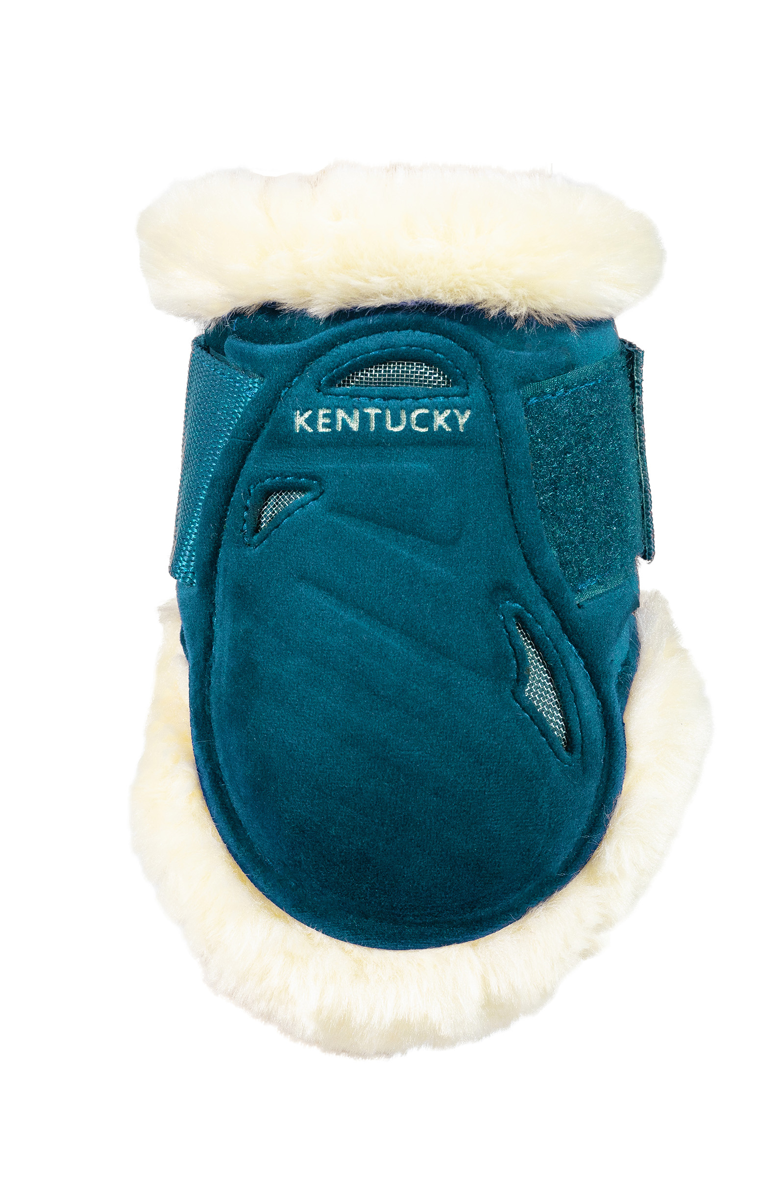 emerald Kentucky Horsewear Vegansk saueskinn Young Horse Fetlock Boots Velvet
