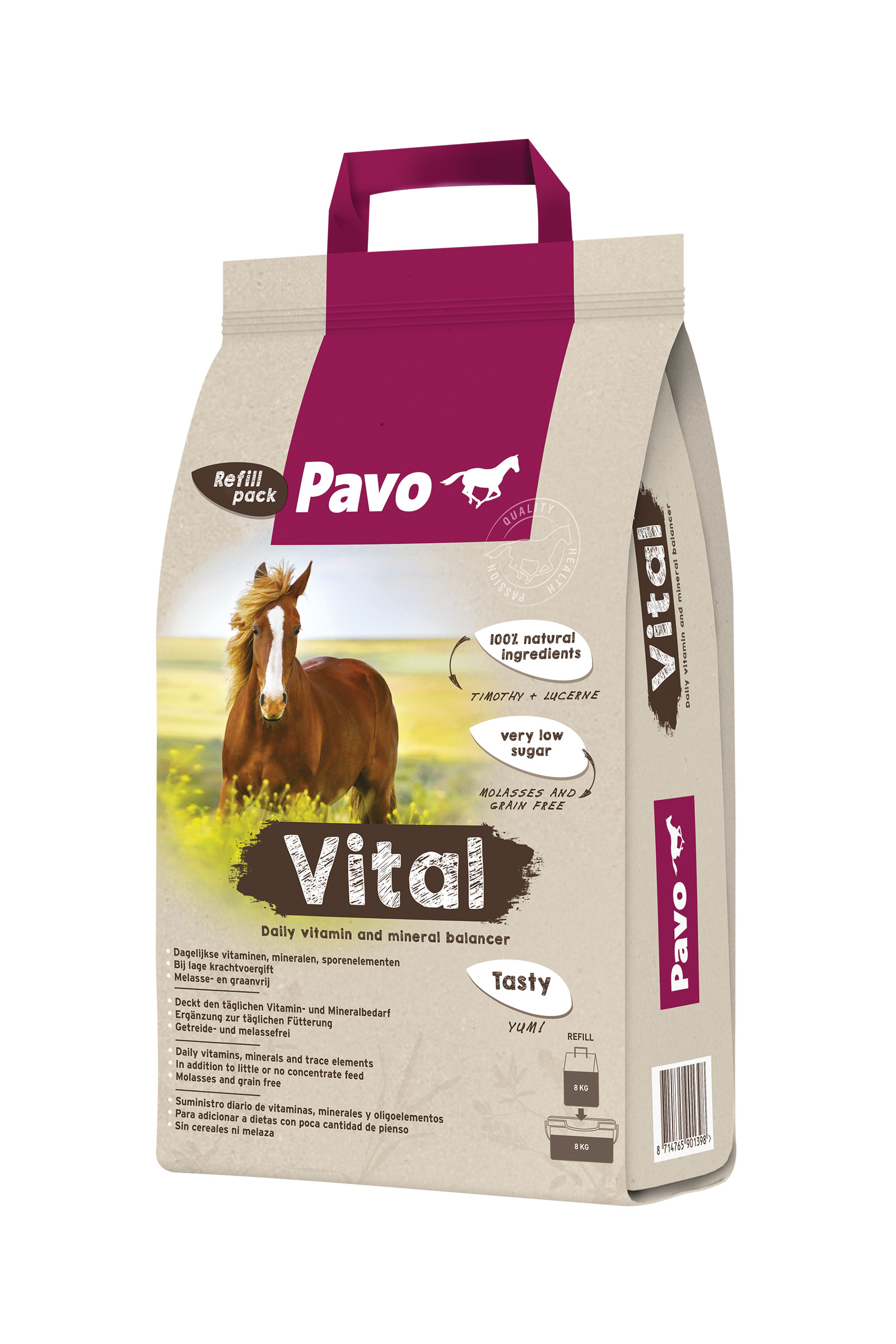 Pavo Vital refill, 8 kilo
