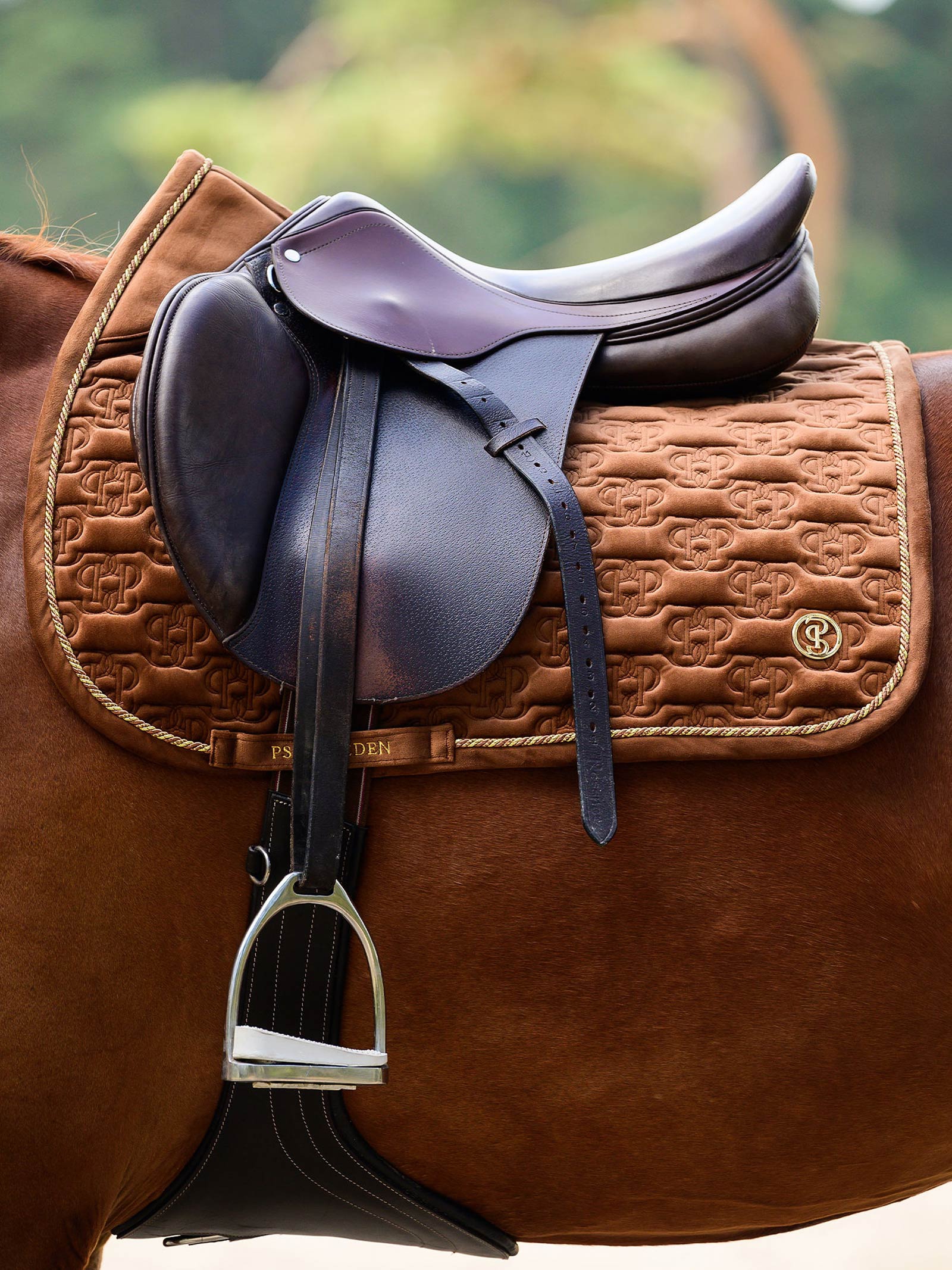 PS of Sweden sjabraker Velvet Monogram sprang