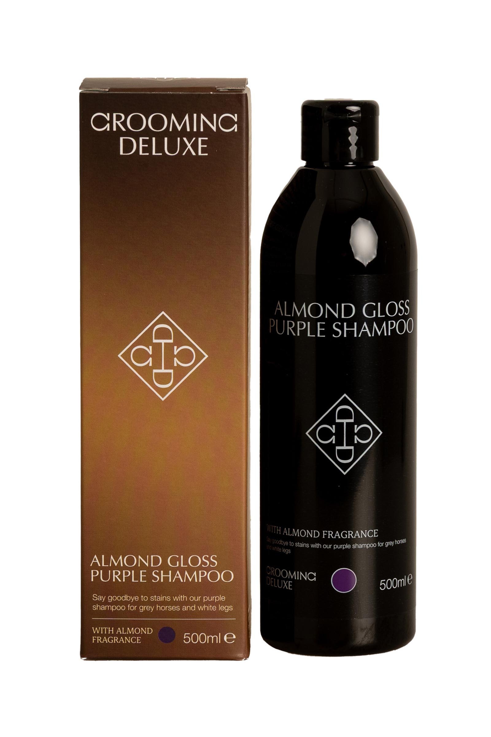 Grooming Deluxe Mandel gloss lilla sjampo, 500 ml