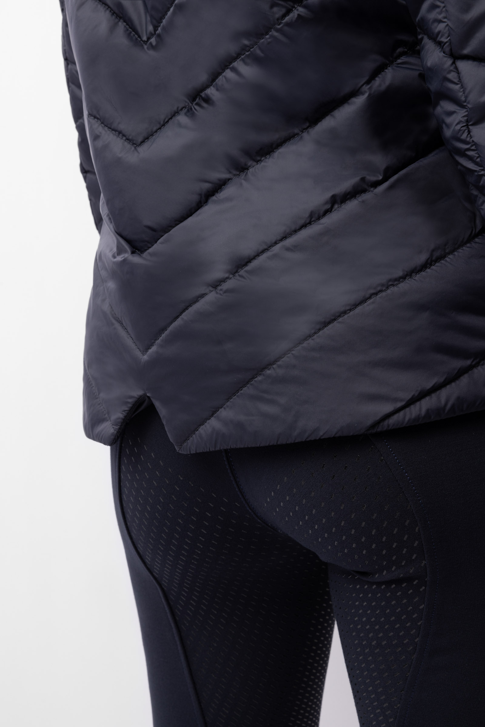 Horze Aurora f&ocirc;ret parkas ridejakke med avtakbar skjorte til dame