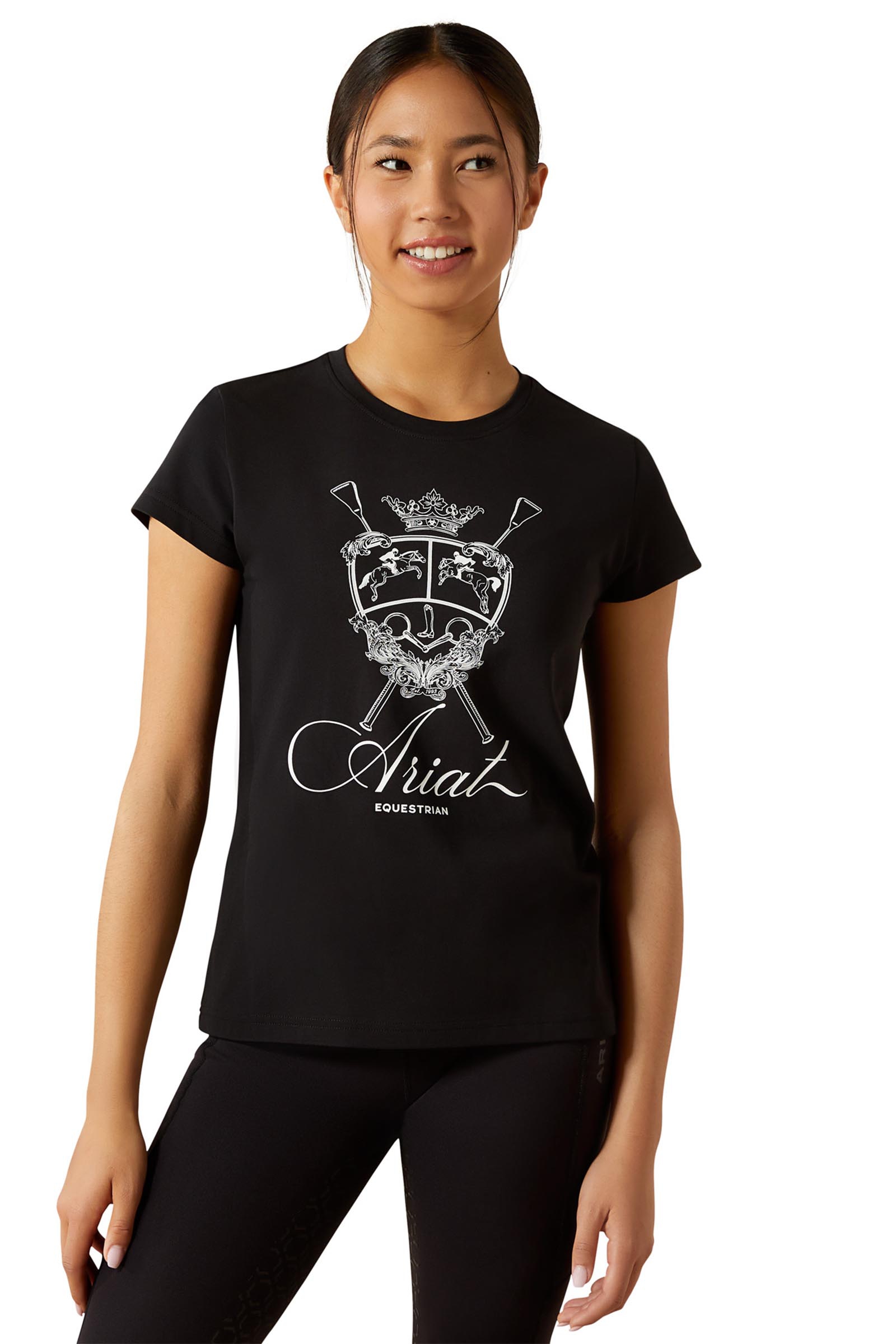 Ariat Ritzy Logo kortermet skjorte for barn