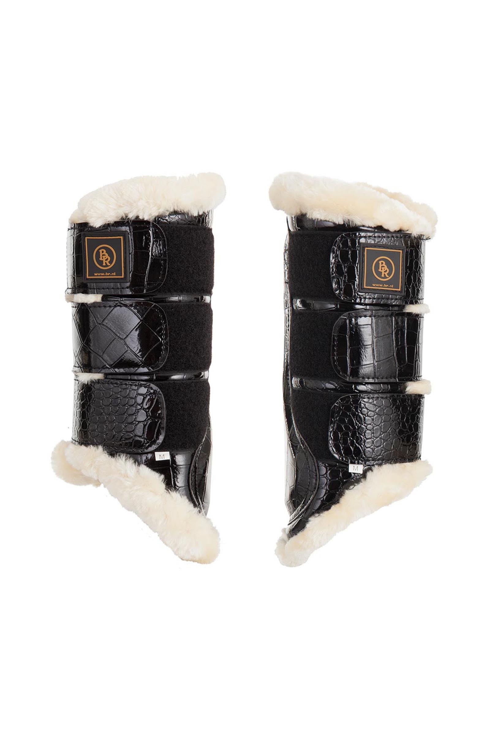 BR Majestic gamasjer i kunstlakkskinn