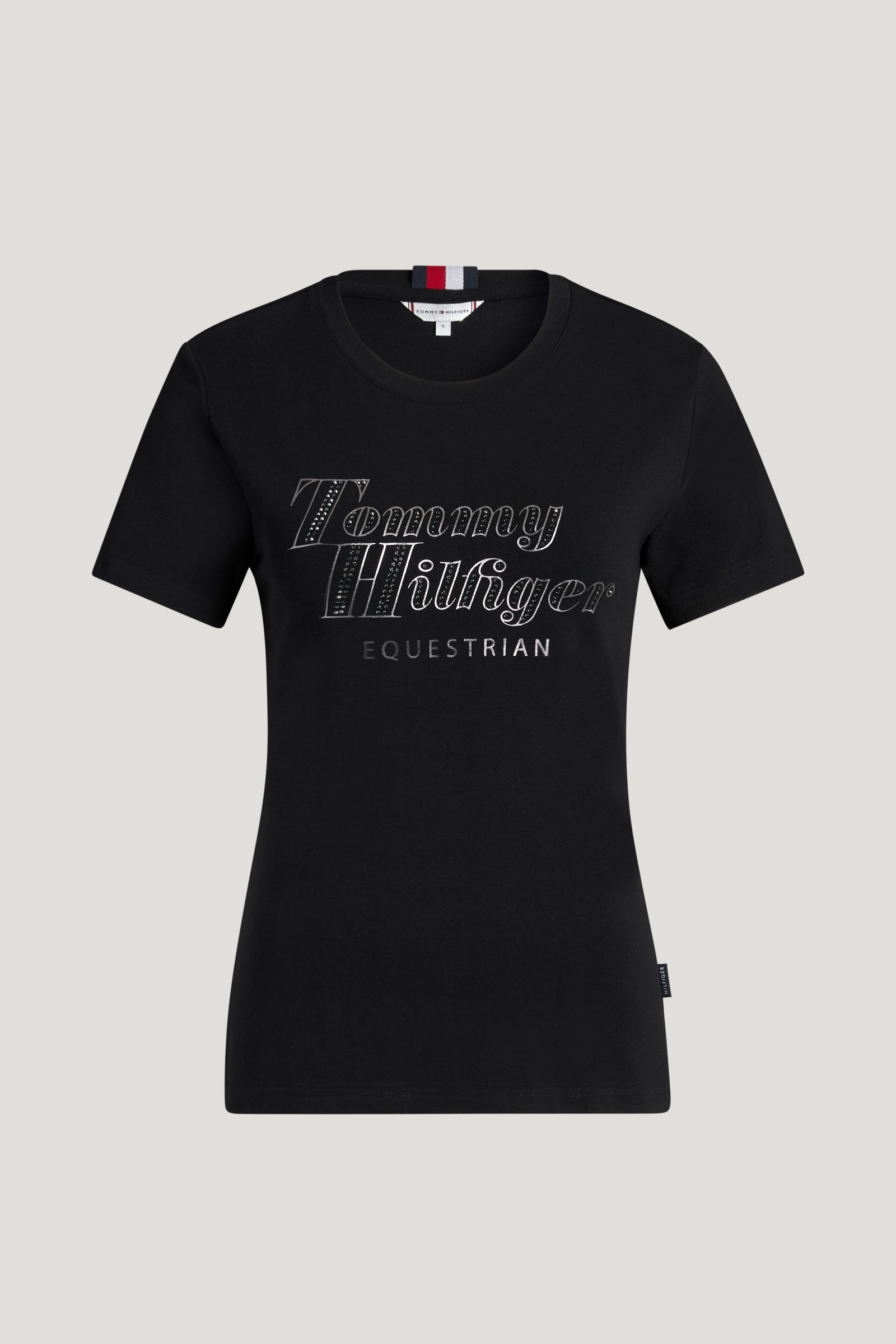 Tommy Hilfiger Equestrian Malibu dame T-skjorte med strass