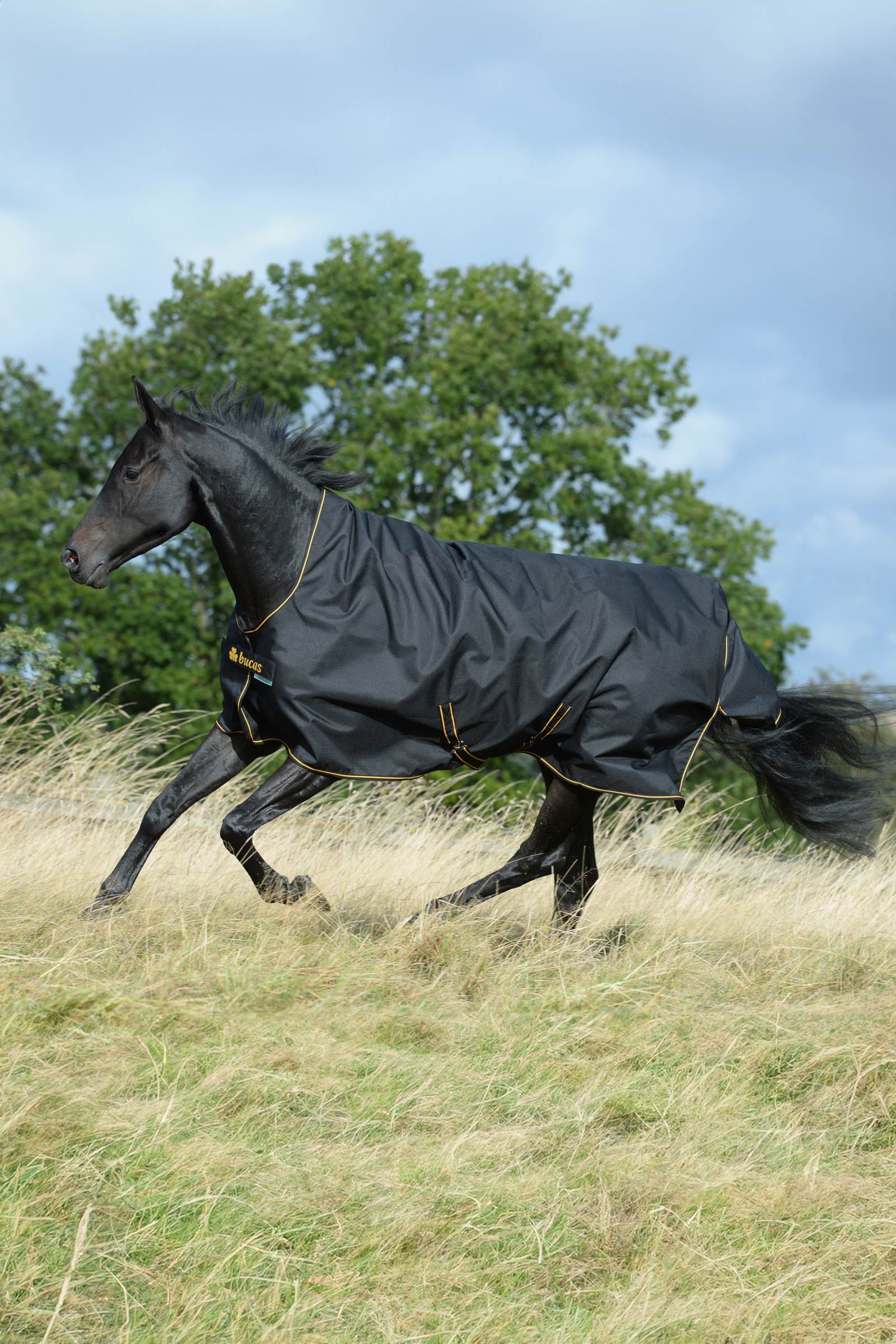 Bucas Irish utedekken med høy hals, 50g