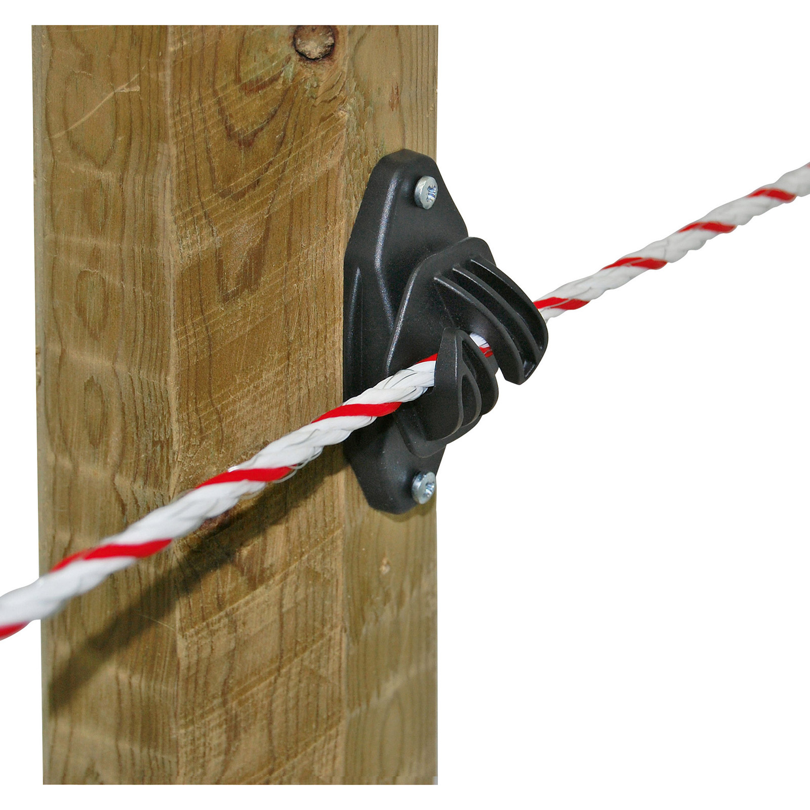 Farm Patrol Euro Cord svart isolator, 10 stk