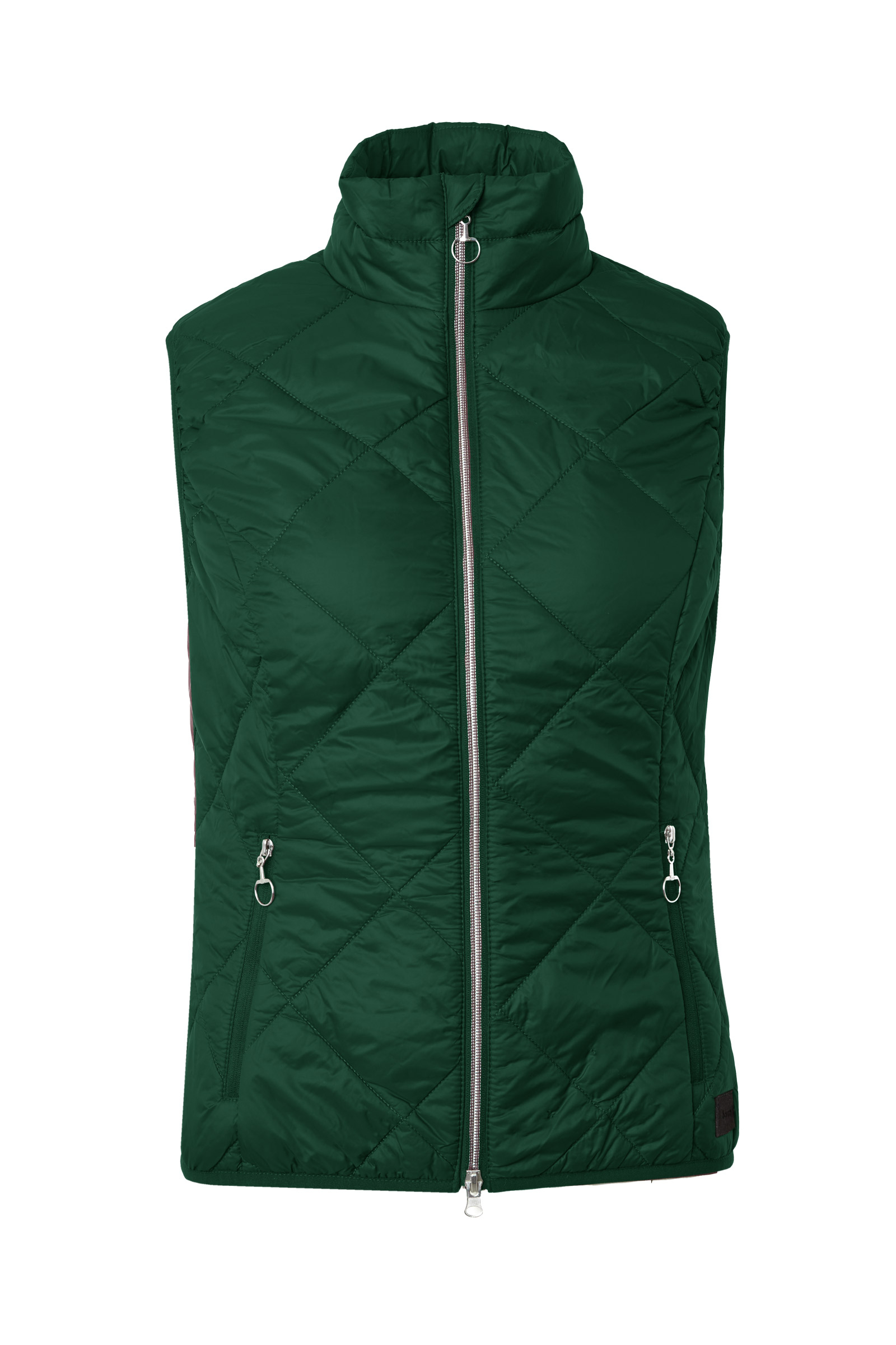 Mountain View Green Horze Martina lettfôret vest, dame