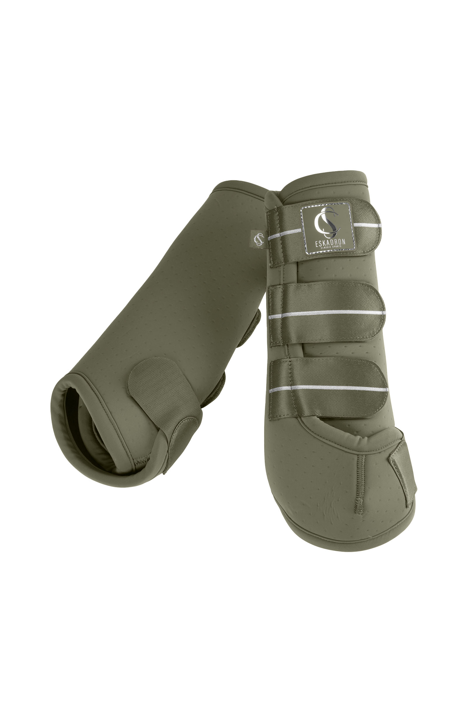 dusty olive Eskadron Classic Sports SS25 Pro Dressage senebelegg, fremre