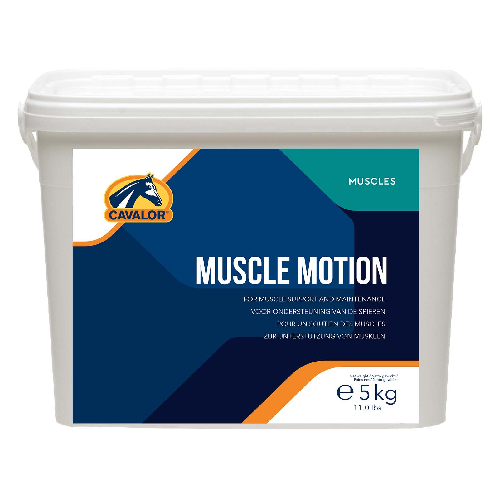 Cavalor Muscle Motion pulver, muskler, 5 kilo