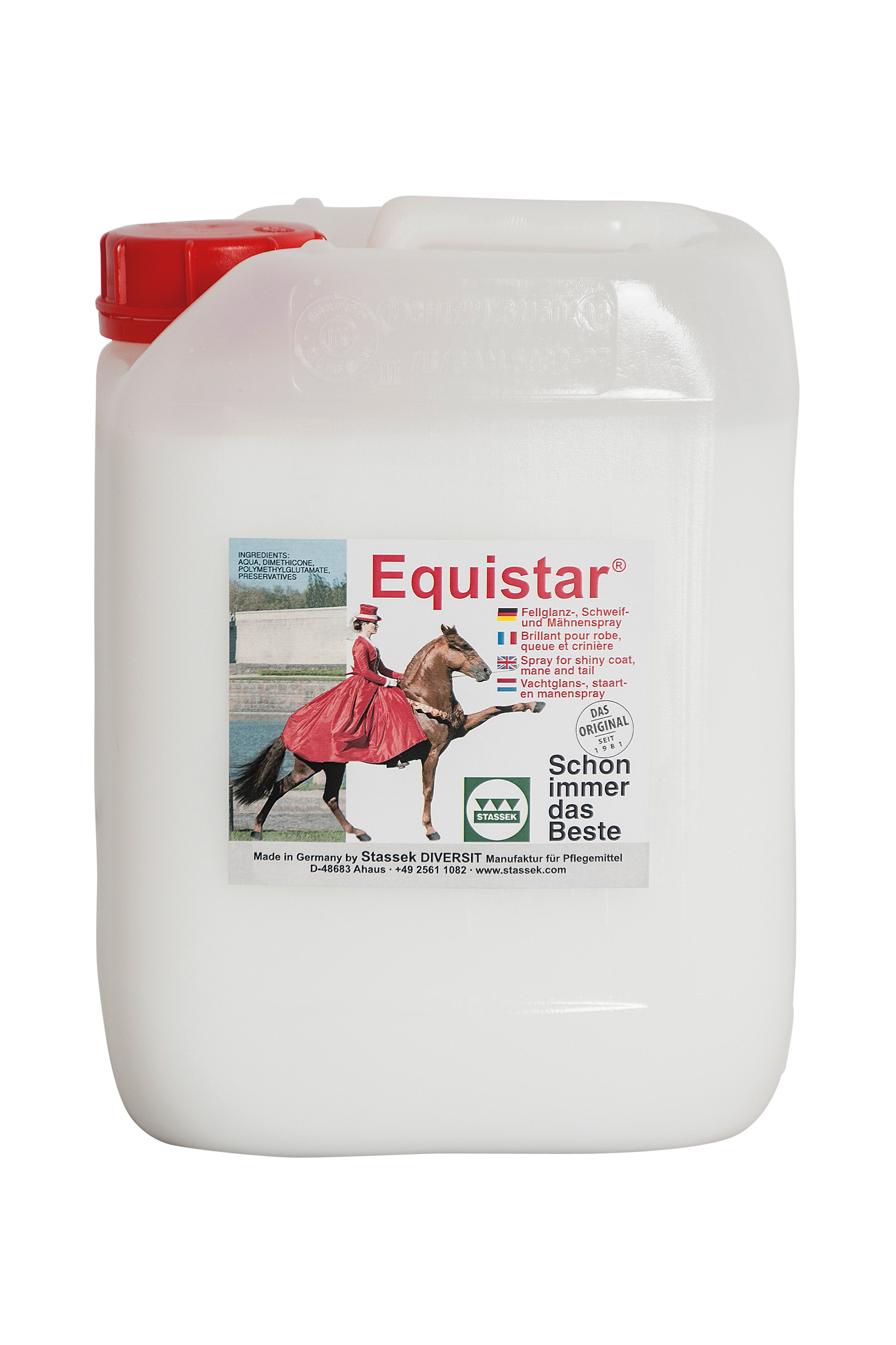 Stassek Equistar Beholder, 2 liters