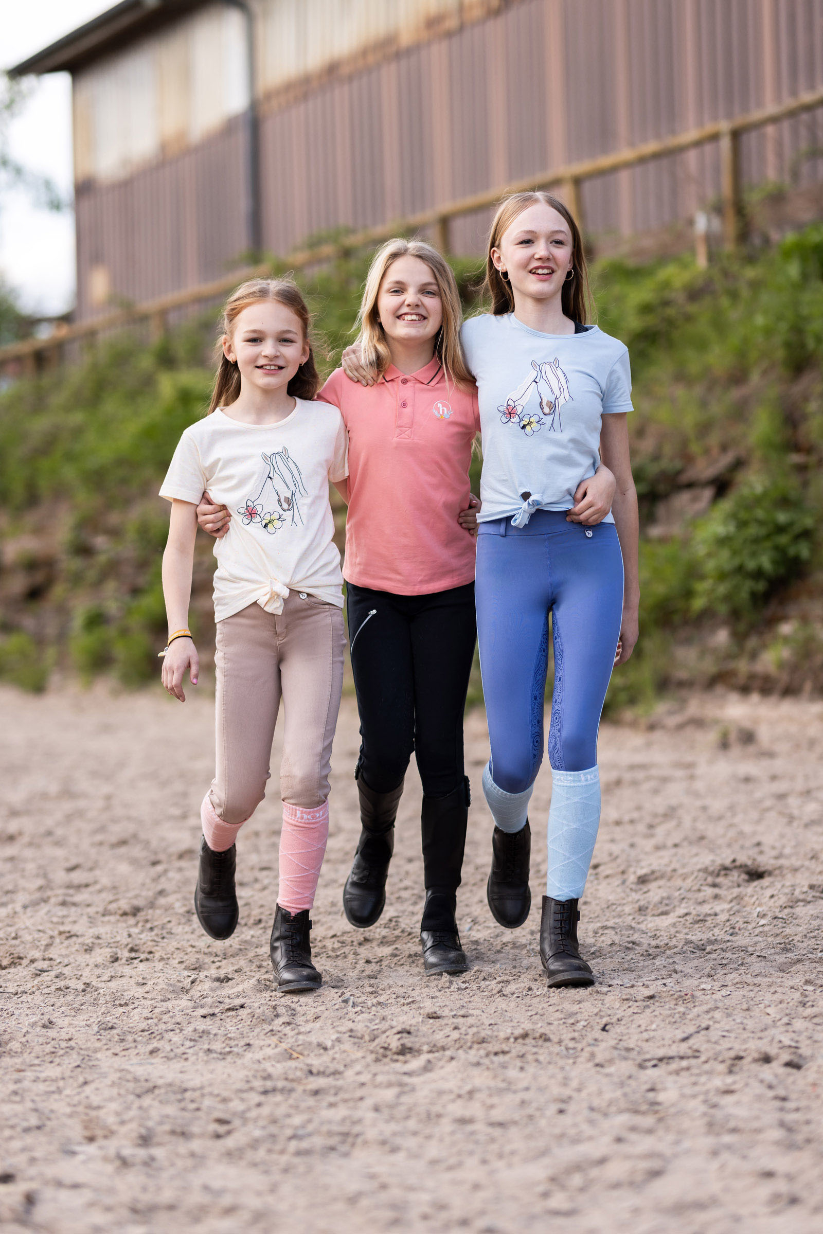 Horze Soena t-skjorte til barn