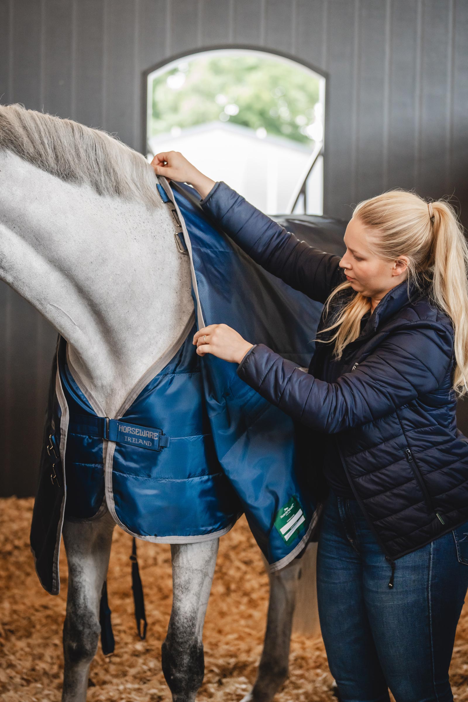 Horseware Ionic Therapy Stalldekken, 50g