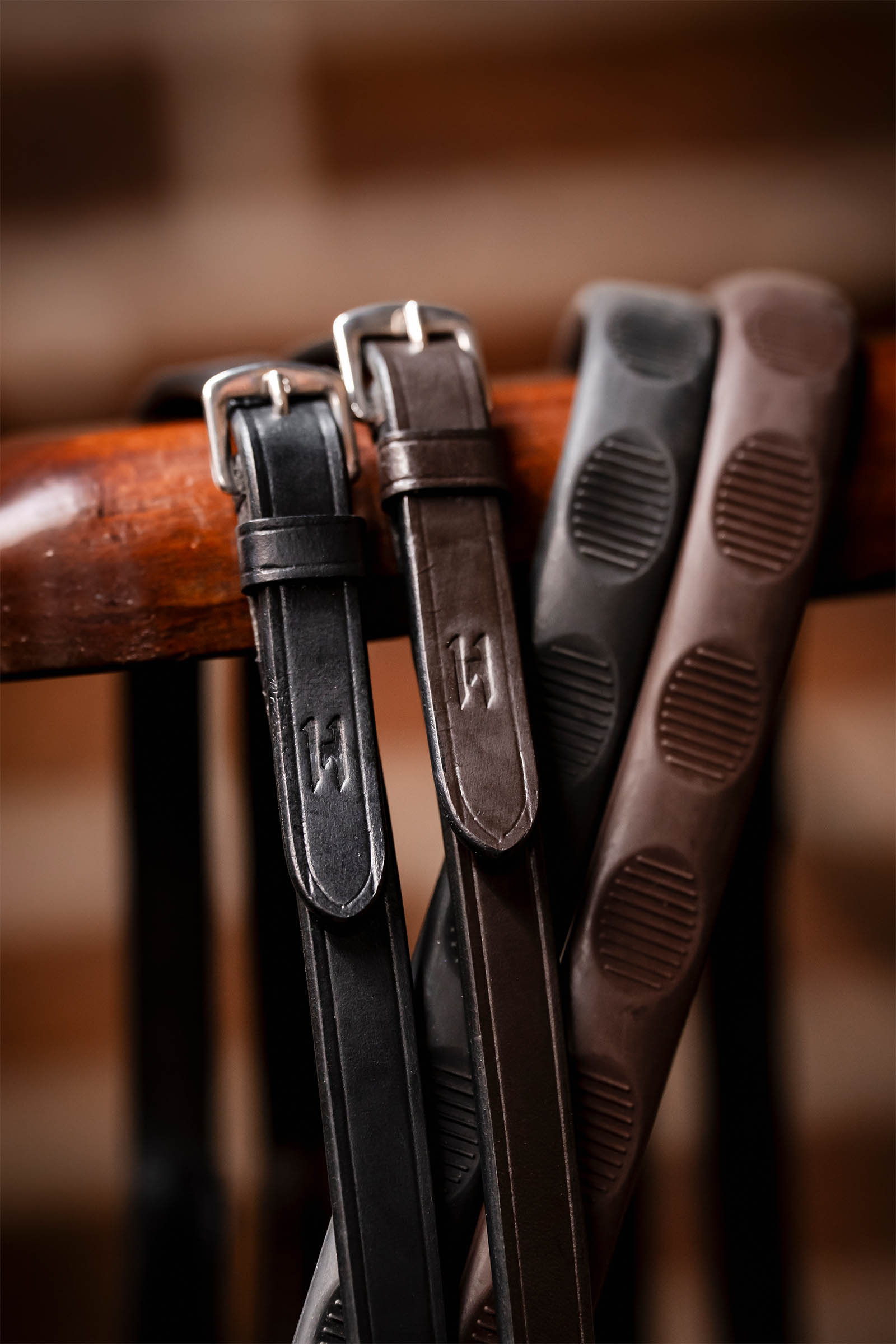 Horseware gummitøyler med tommelgrep