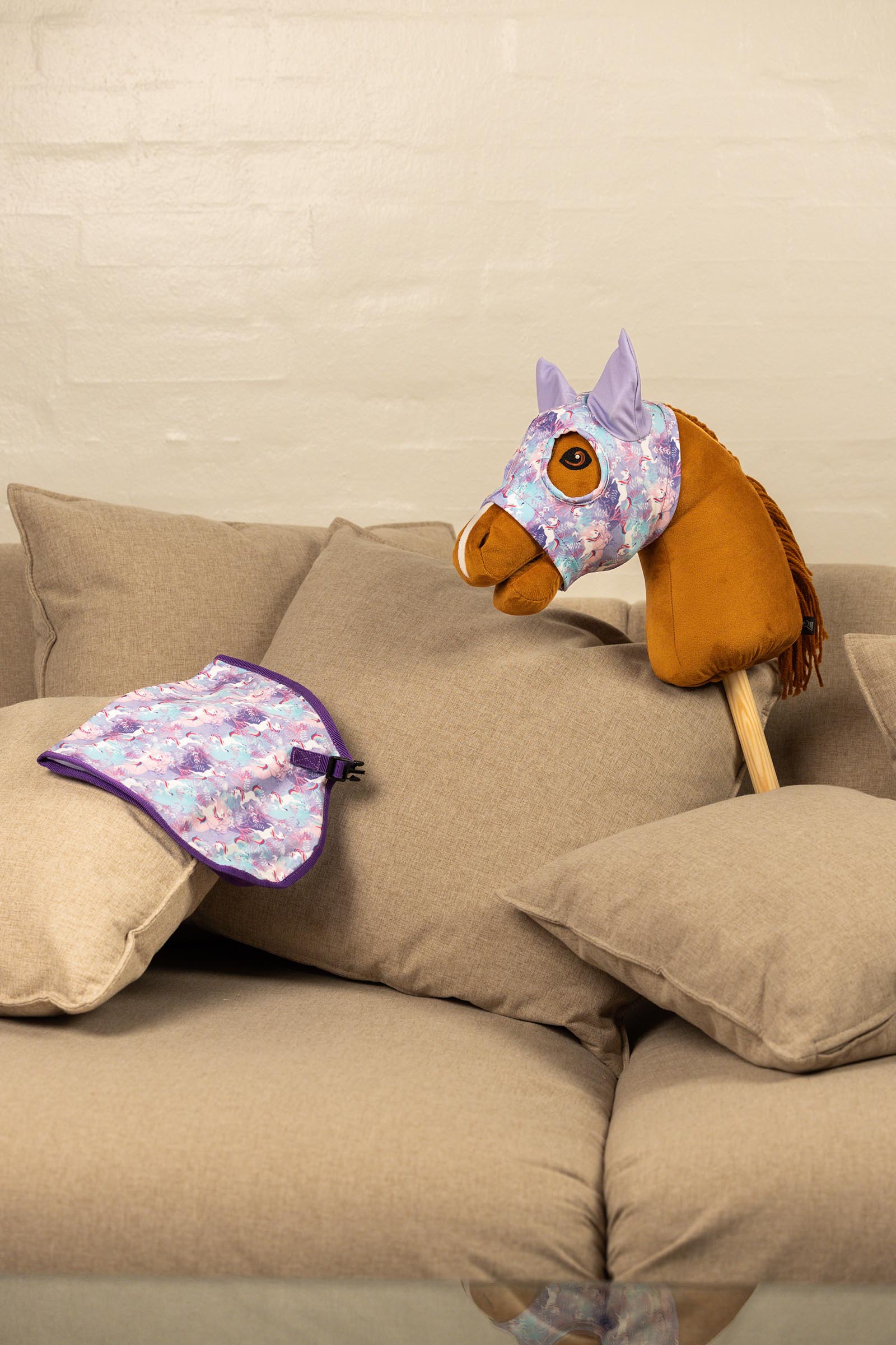 My Hobby Horse l&oslash;psmaske med enhj&oslash;rning print