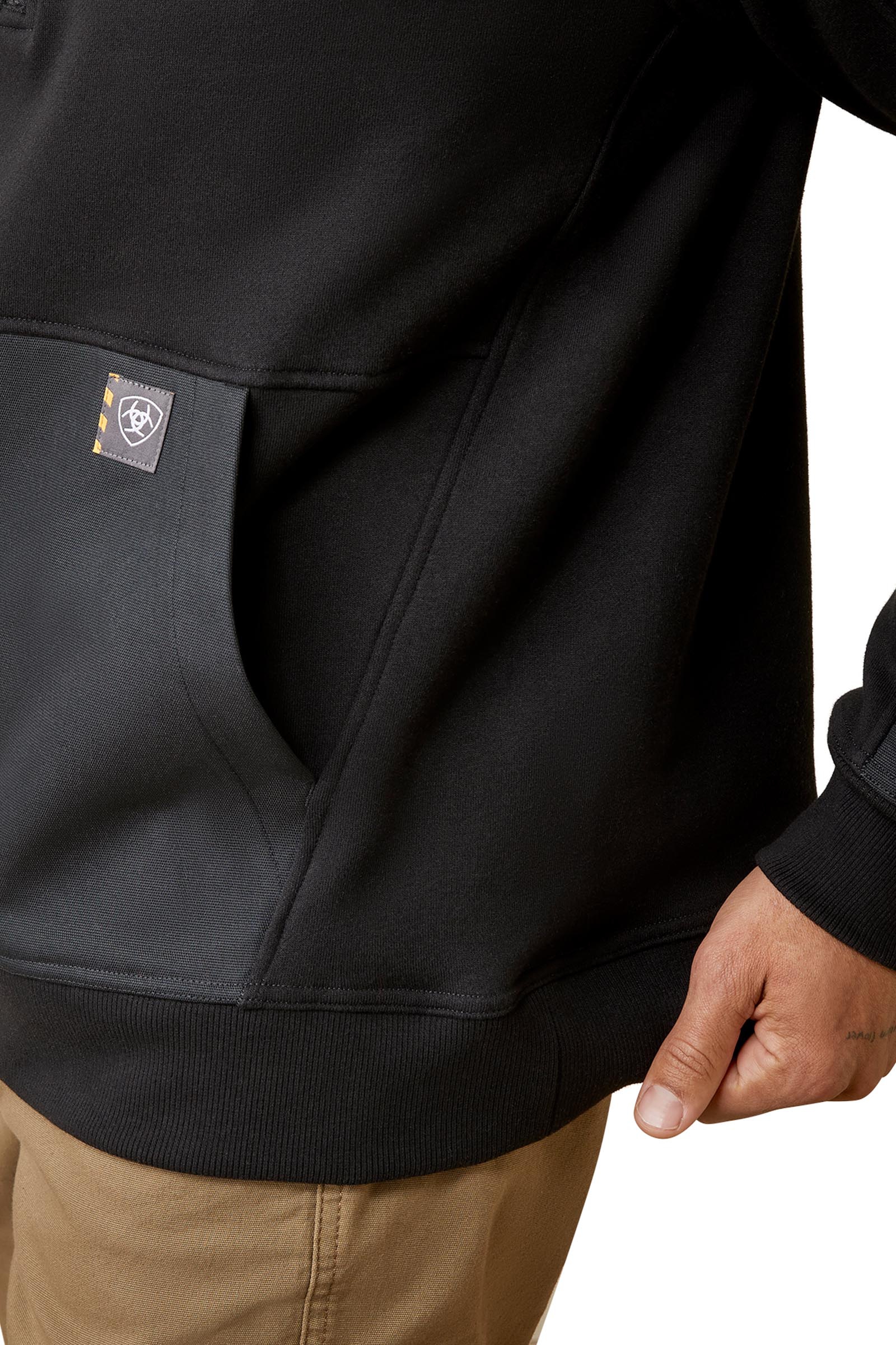 Ariat Rebar Workman Duracanvas Herre sweatshirt med 1/4 glidel&aring;s