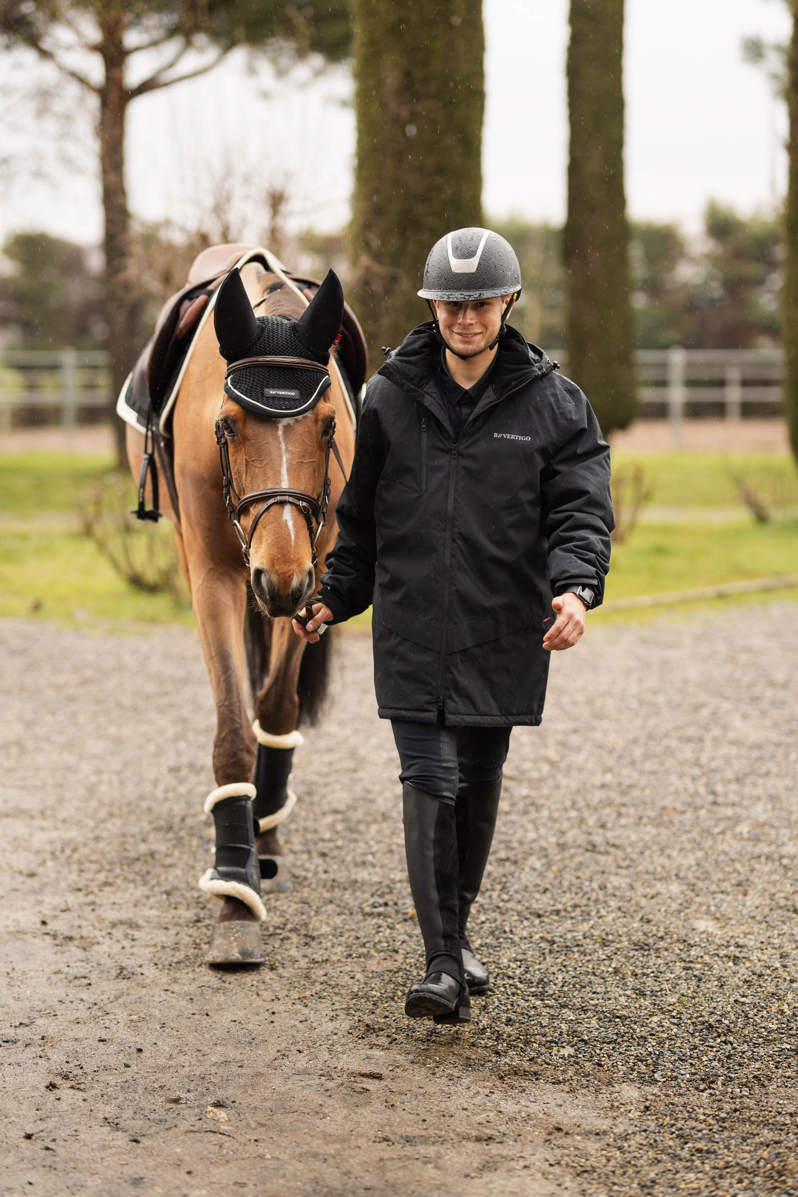 B Vertigo Milo vanntett parkas til herre