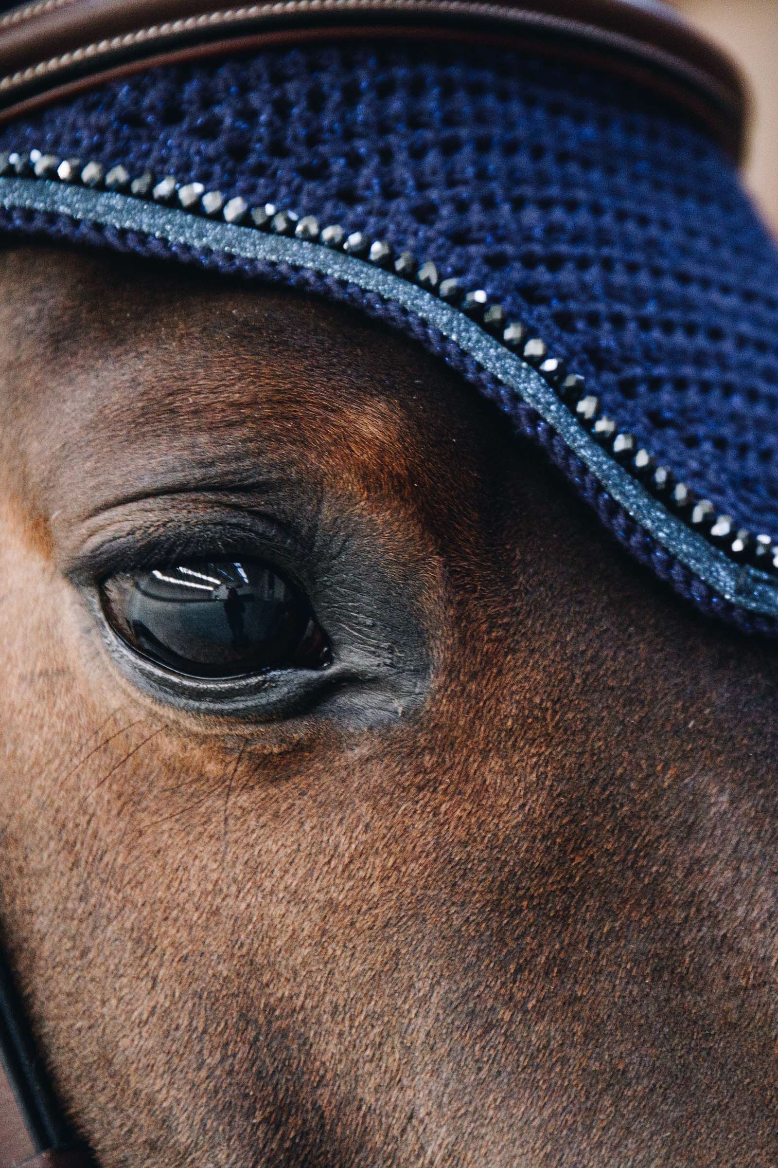 Kentucky Horsewear Wellington fluehette med glitter  