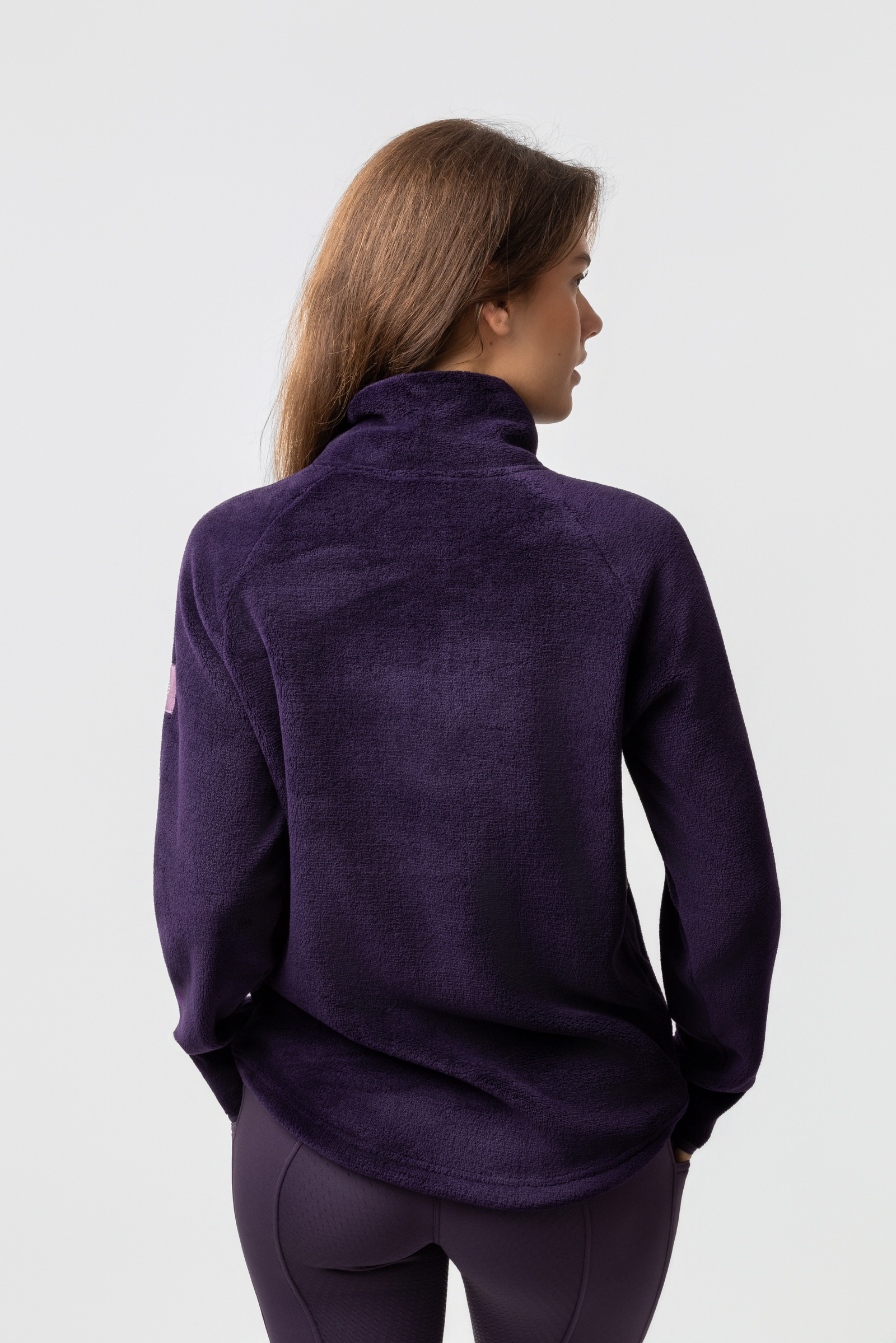 Horze Frieda Damene anorak fleece genser