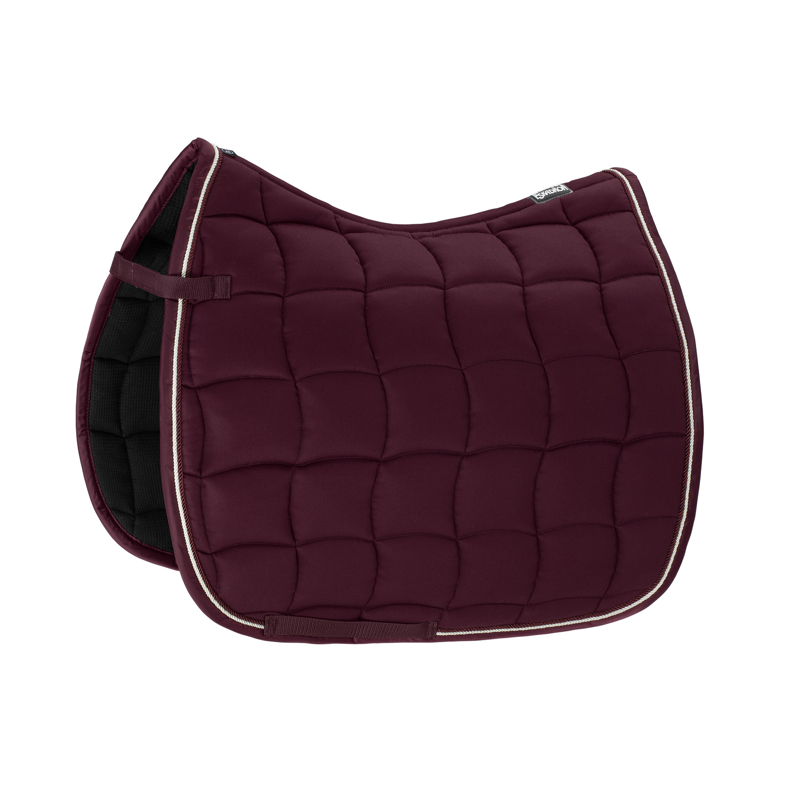 Burgundy Dark Red Eskadron Performance Contrast dressursjabrak