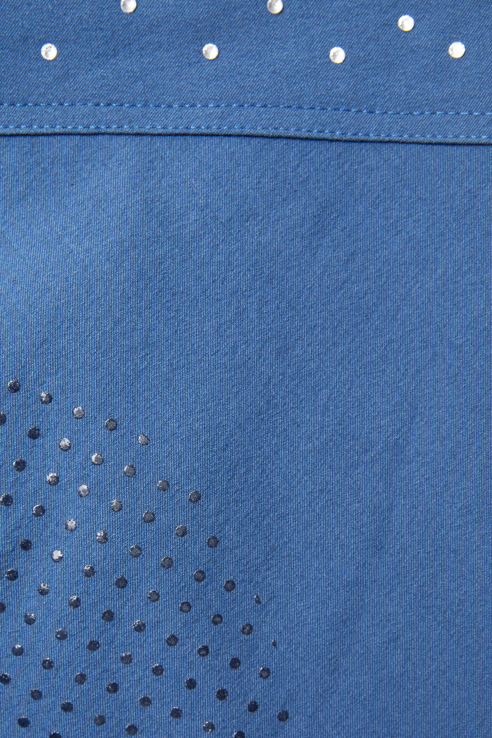 Horze ridebukser med full grip, høyt liv og krystaller til dame