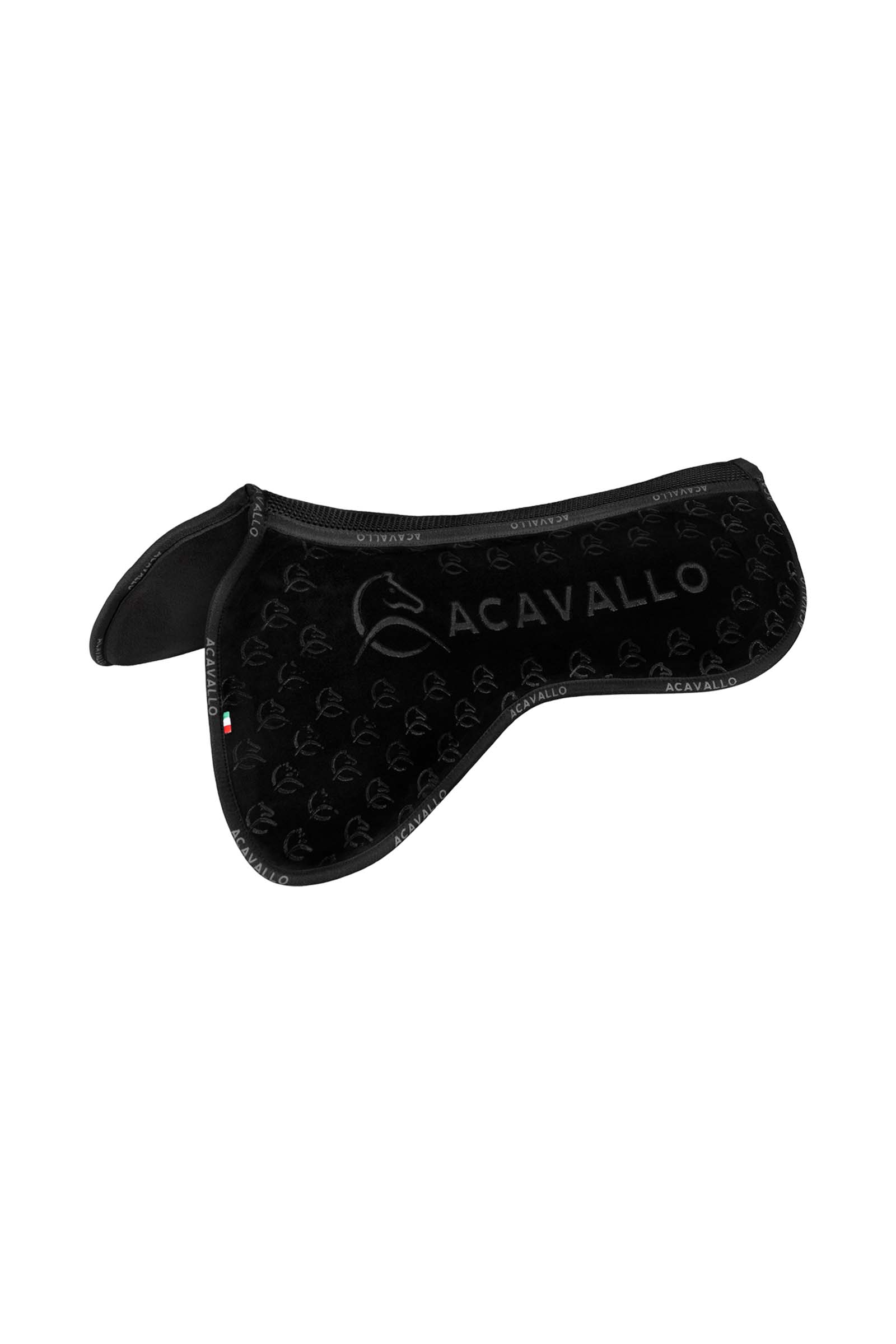 Black Acavallo Spine Free Close Contact Memory Foam pad med silikon grip