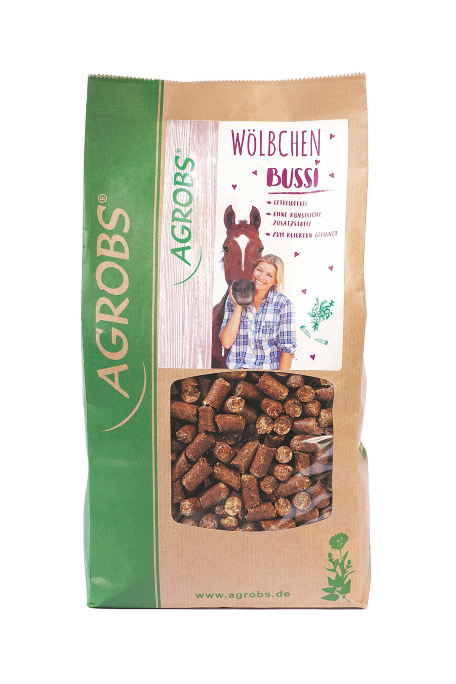 Agrobs W&ouml;lbchen Bussi refill, 1,5 kilo