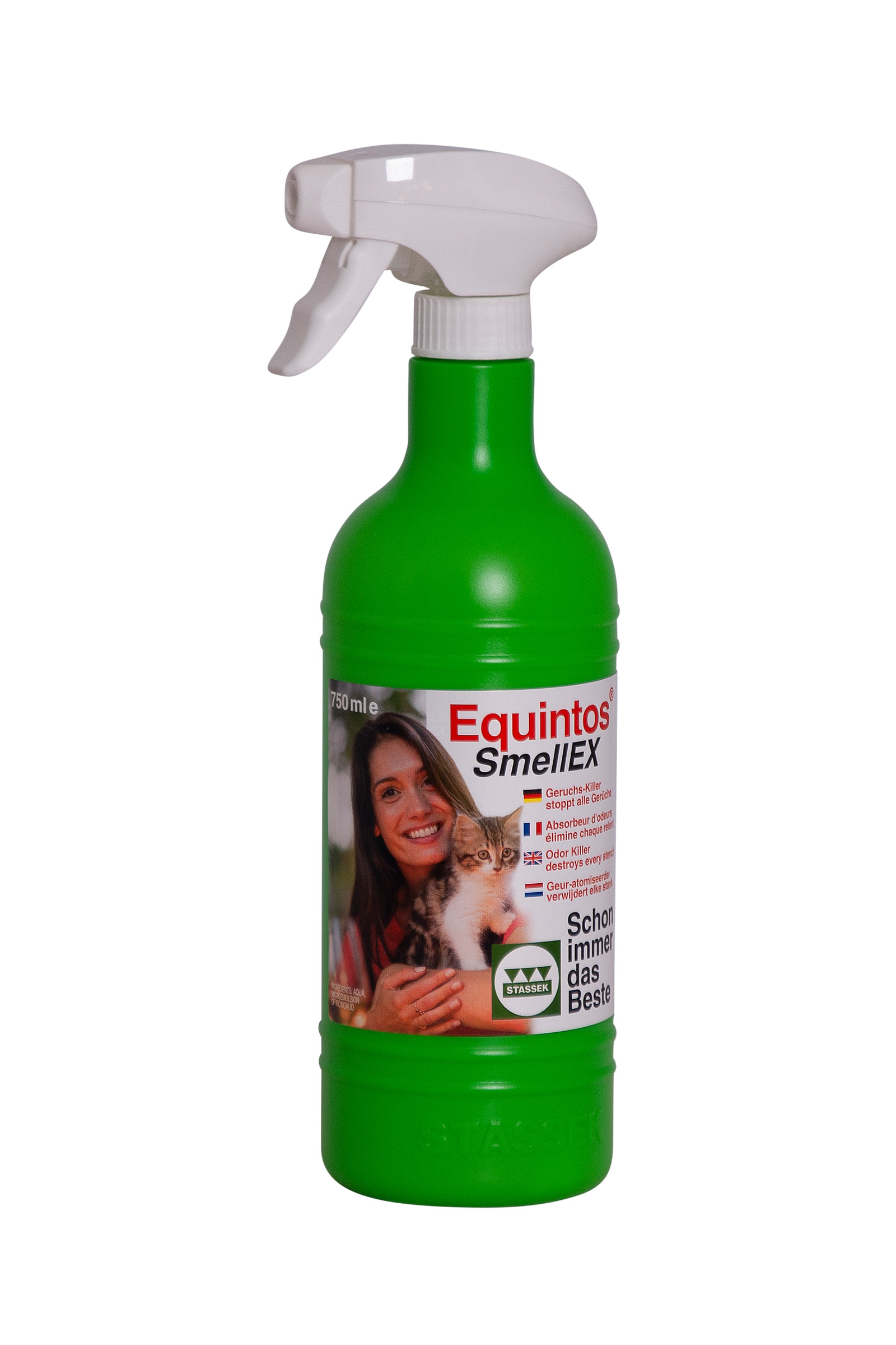Stassek Equintos Smellex luktfjerner, 750 ml 