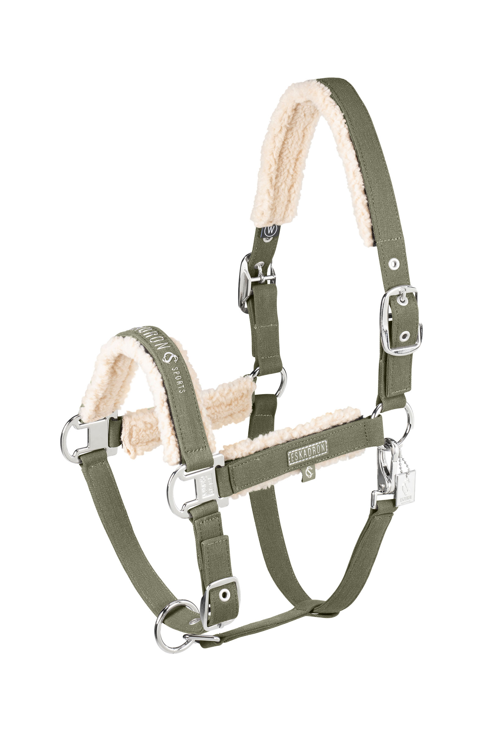 Eskadron Classic Sports SS25 Denim grime med dobbelt spenne og teddyfleece