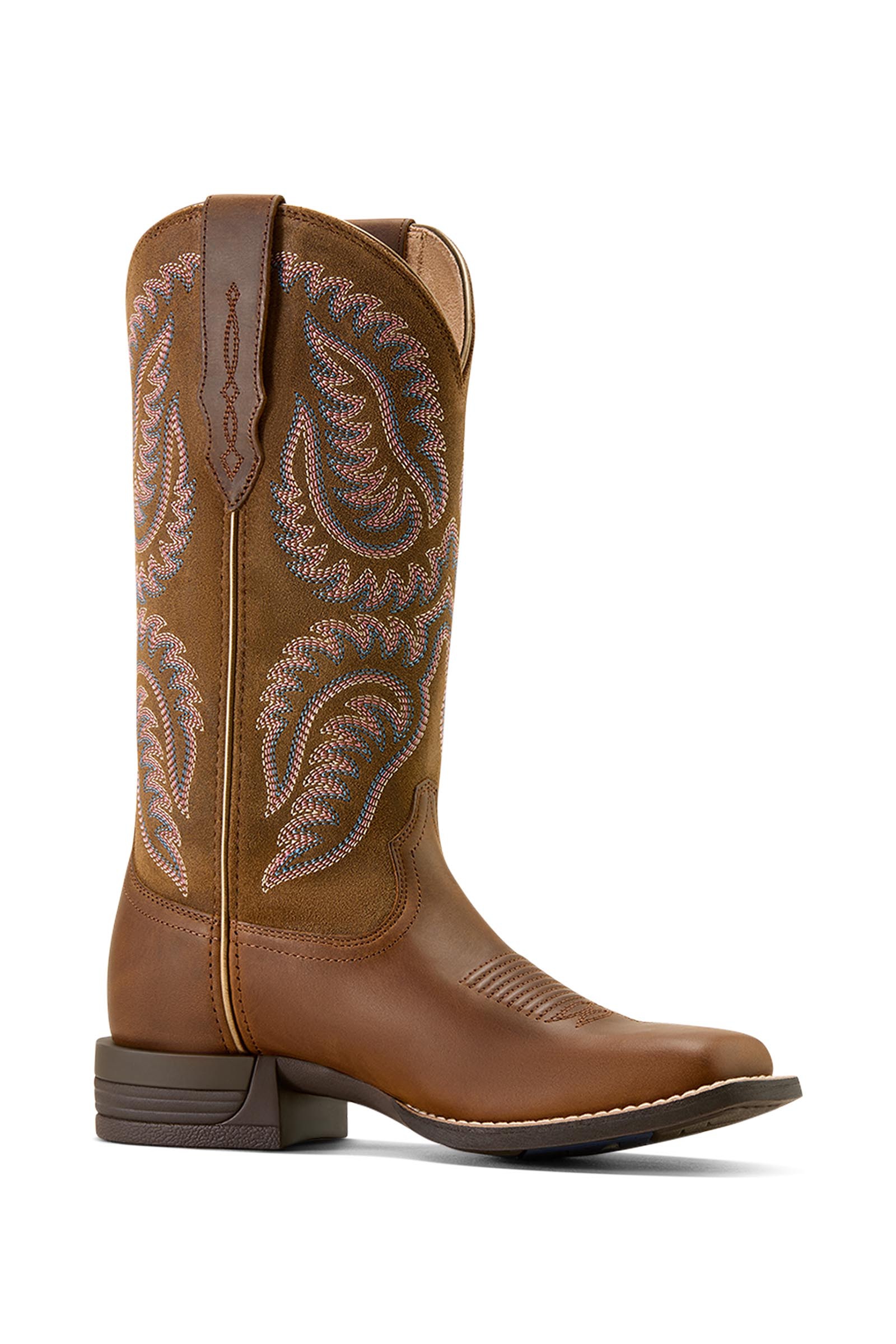 Ariat Dame Cattle Caite western boots med bred firkantet t&aring;