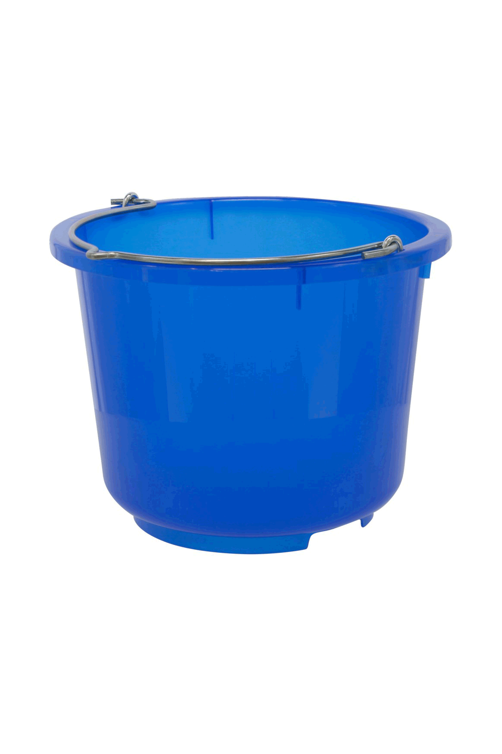 Blue Transparent Kerbl allround bøtte, 12 l