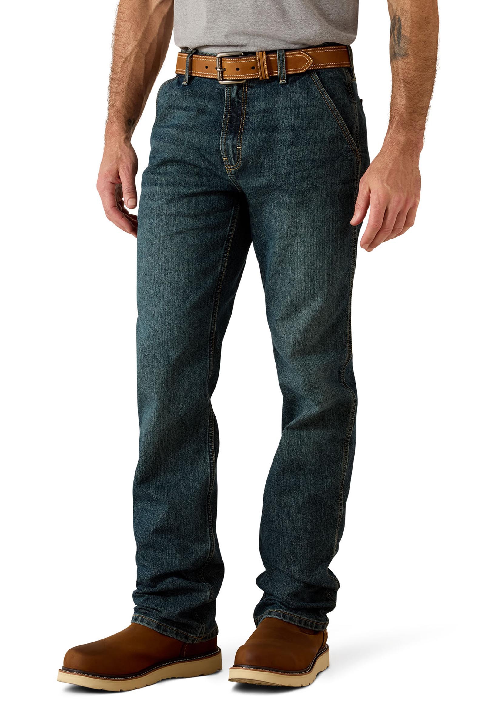 Ariat Rebar M7 Slim DuraStretch Workhorse Herre Workhorse arbeidsjeans med rett ben