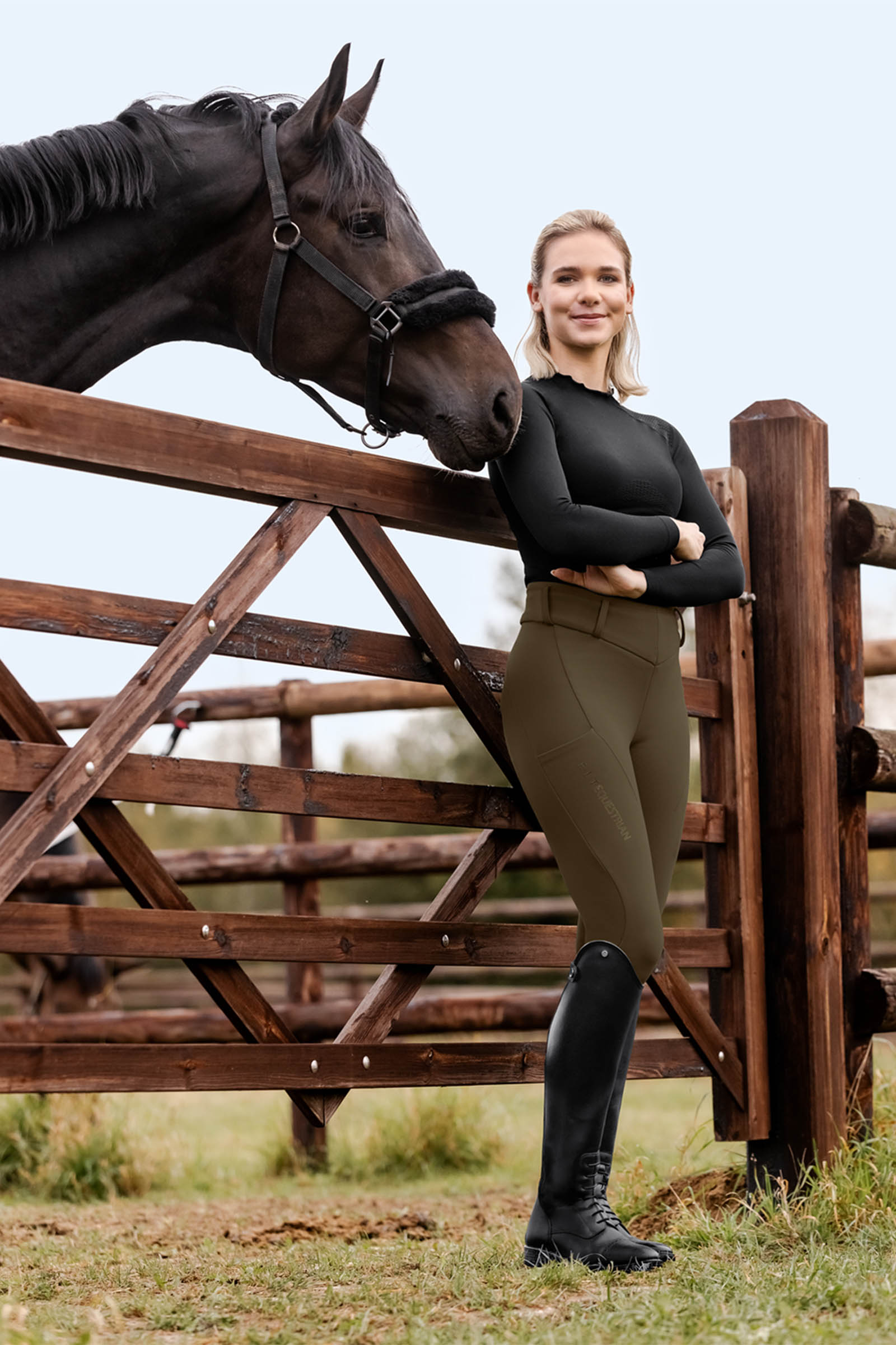 ELT Dame varmende rideleggings Rena