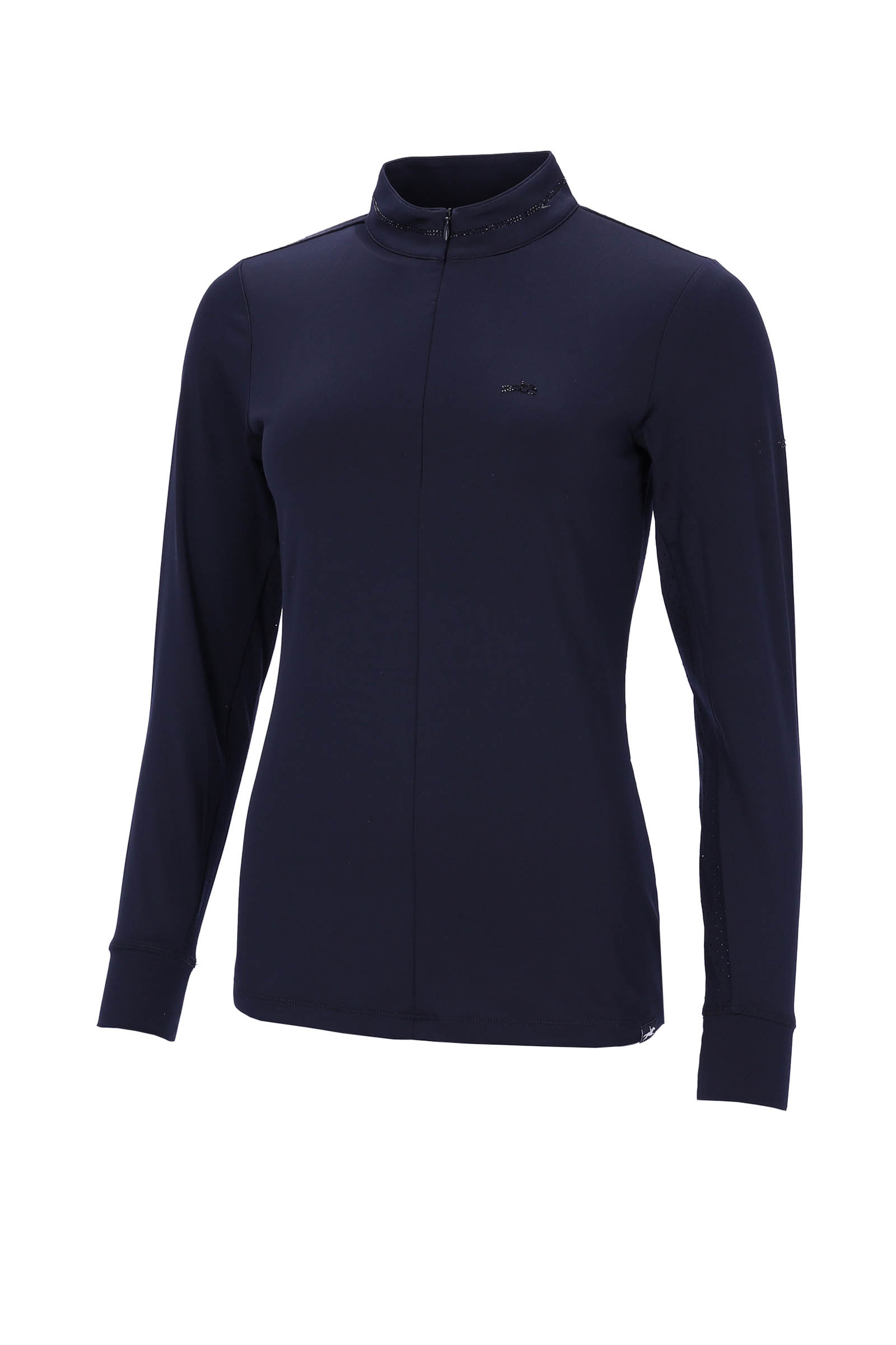 Dark Navy Schockemöhle Sports SP Peppa Style Dame Vinter Treningsskjorte