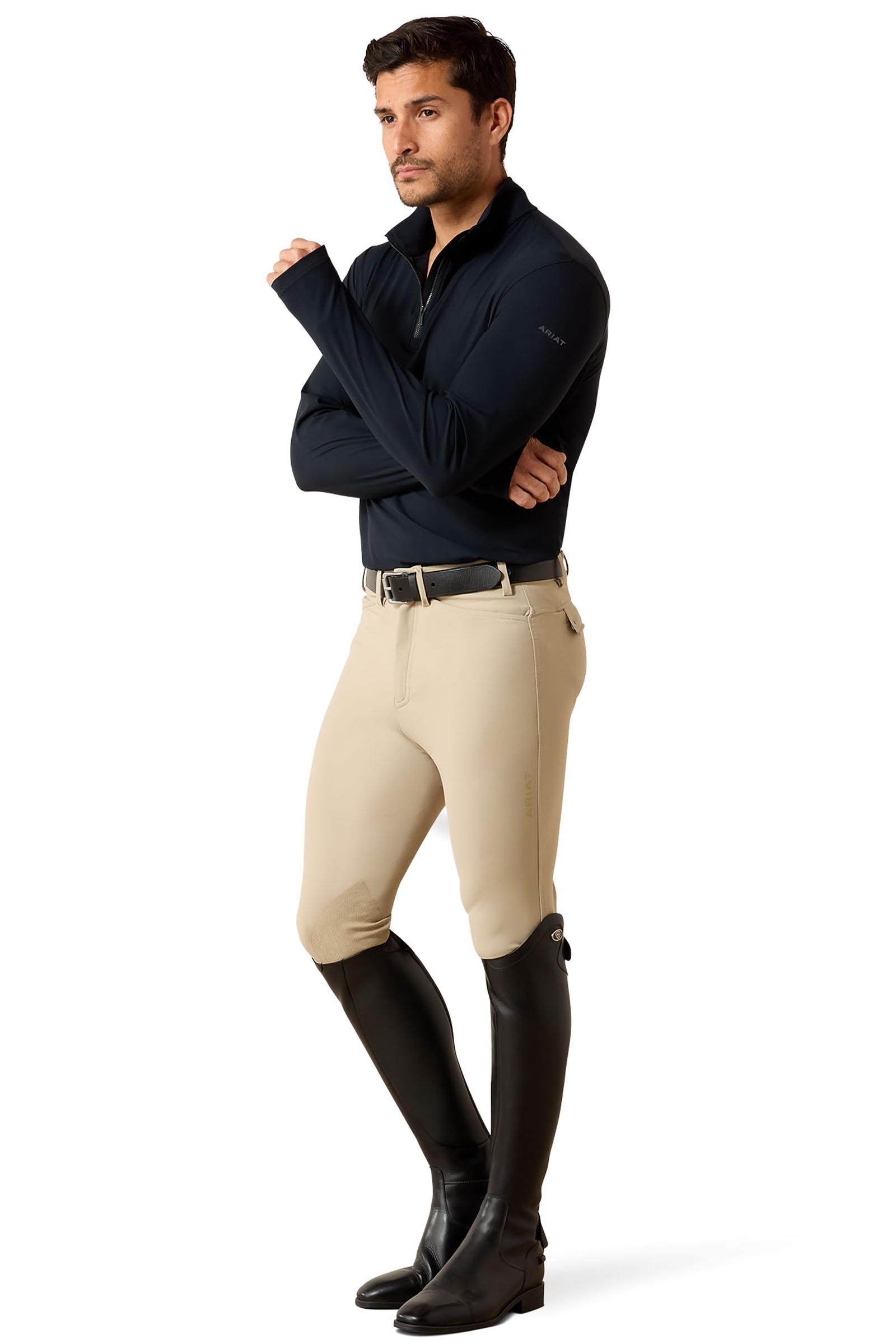 Ariat Herre SolVeil 1/4 Zip baselayer