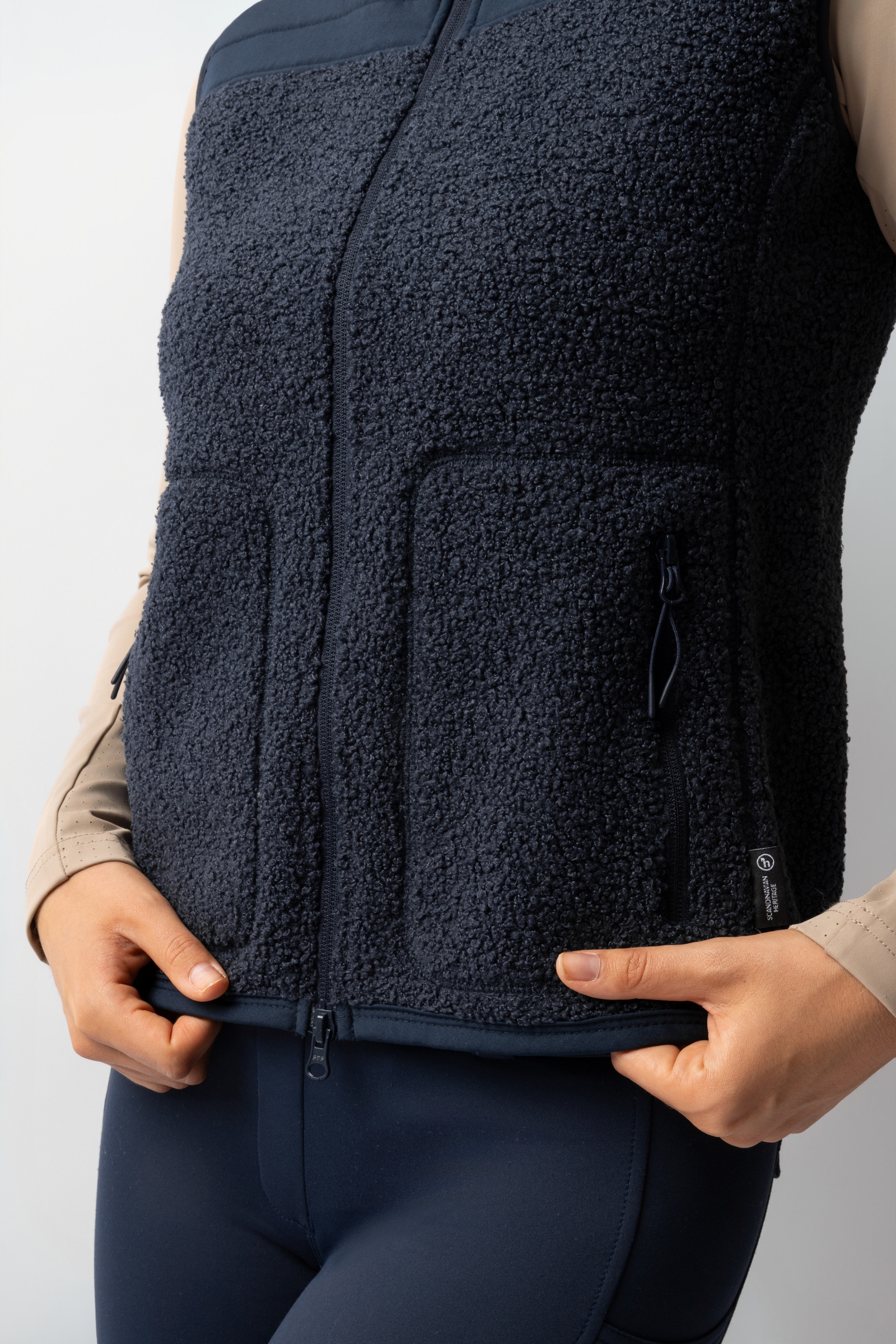 Horze Adira dame teddy fleece vest