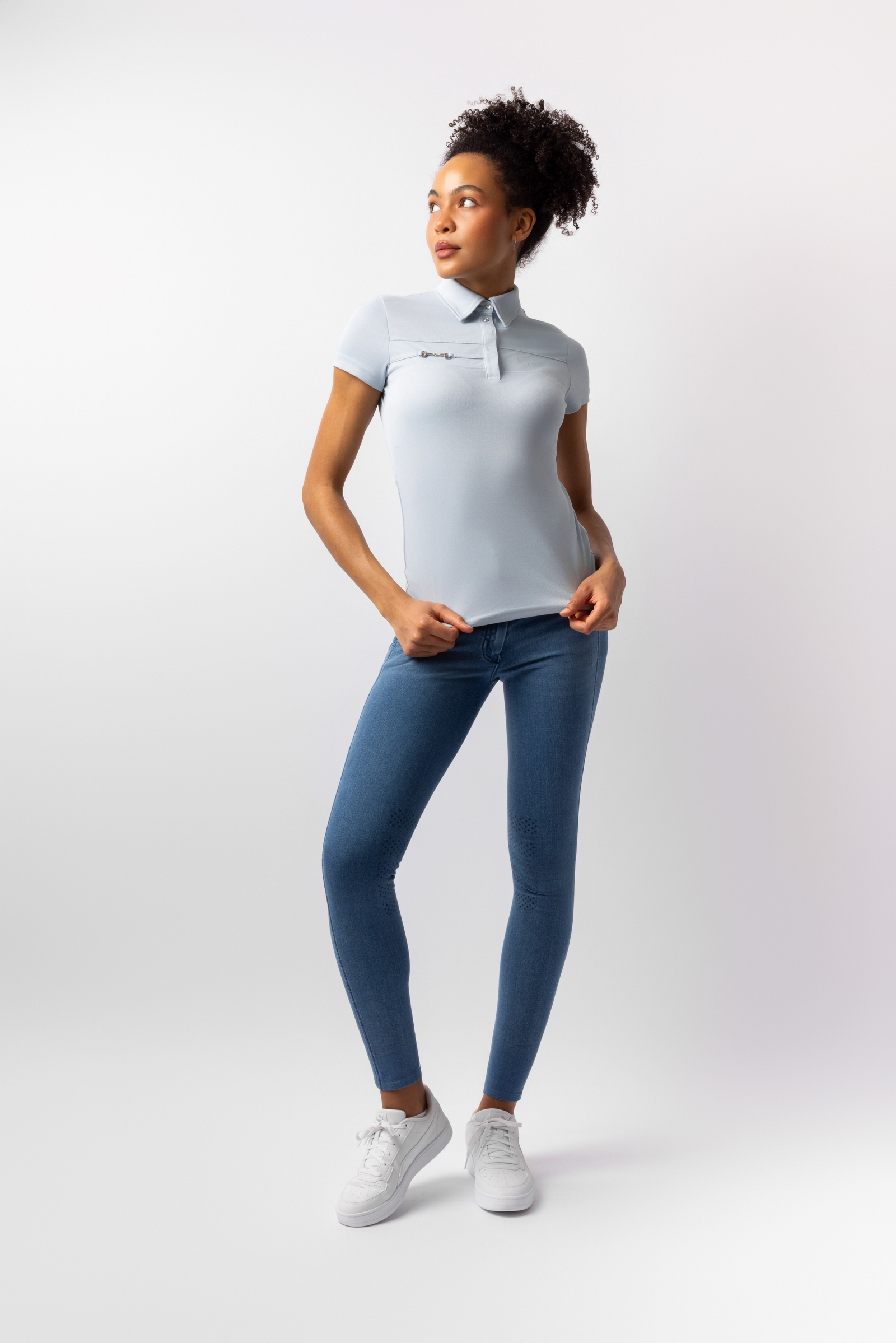 Horze Corinne dame piqueskjorte  